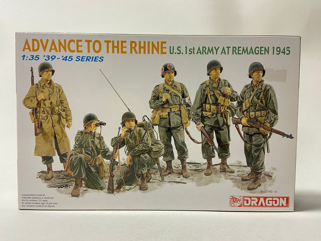 Advance to the Rhine U.S. 1st Army at Remegan 1945