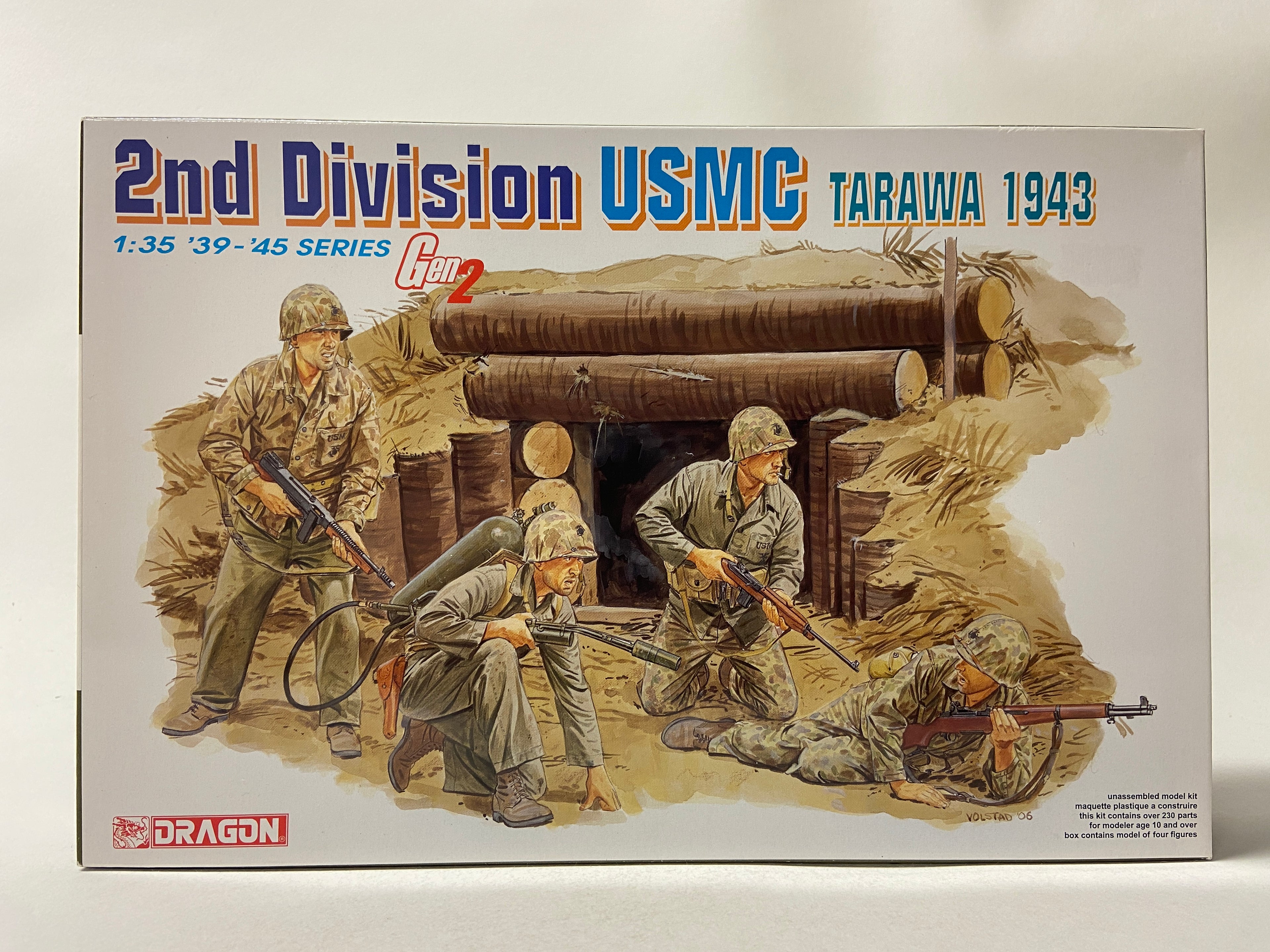 Dragon 1:35 2nd Division USMC Tarawa 1943 6272