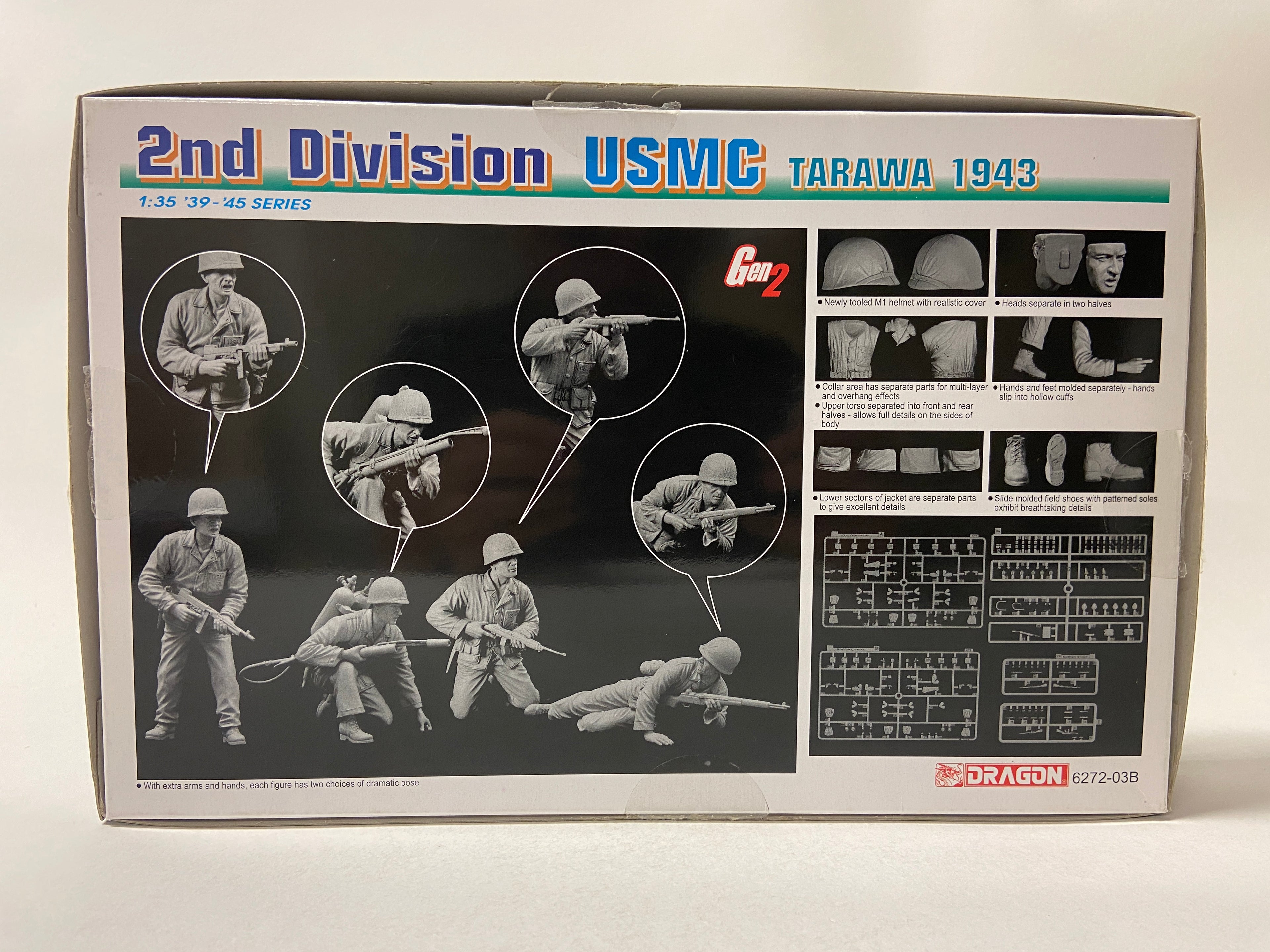 Dragon 1:35 2nd Division USMC Tarawa 1943 6272