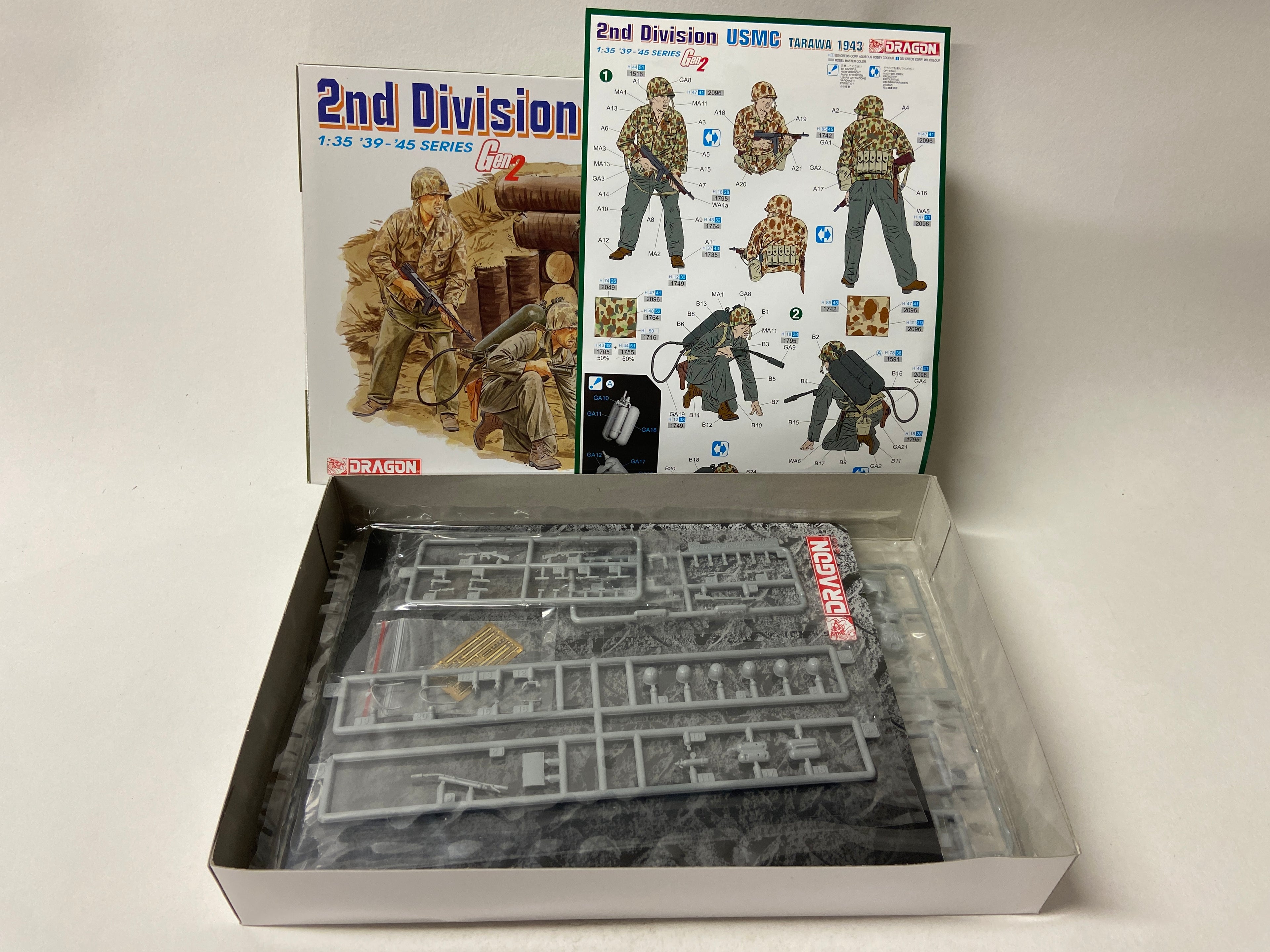Dragon 1:35 2nd Division USMC Tarawa 1943 6272