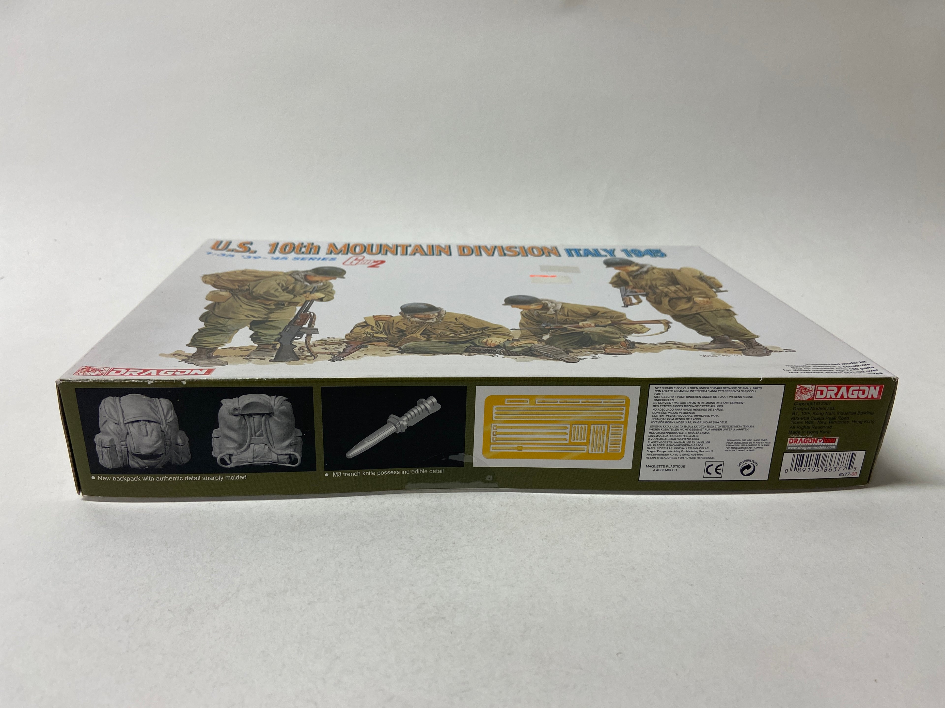 Dragon 1:35 U.S. 10th Mountain Division Italy 1945 6377