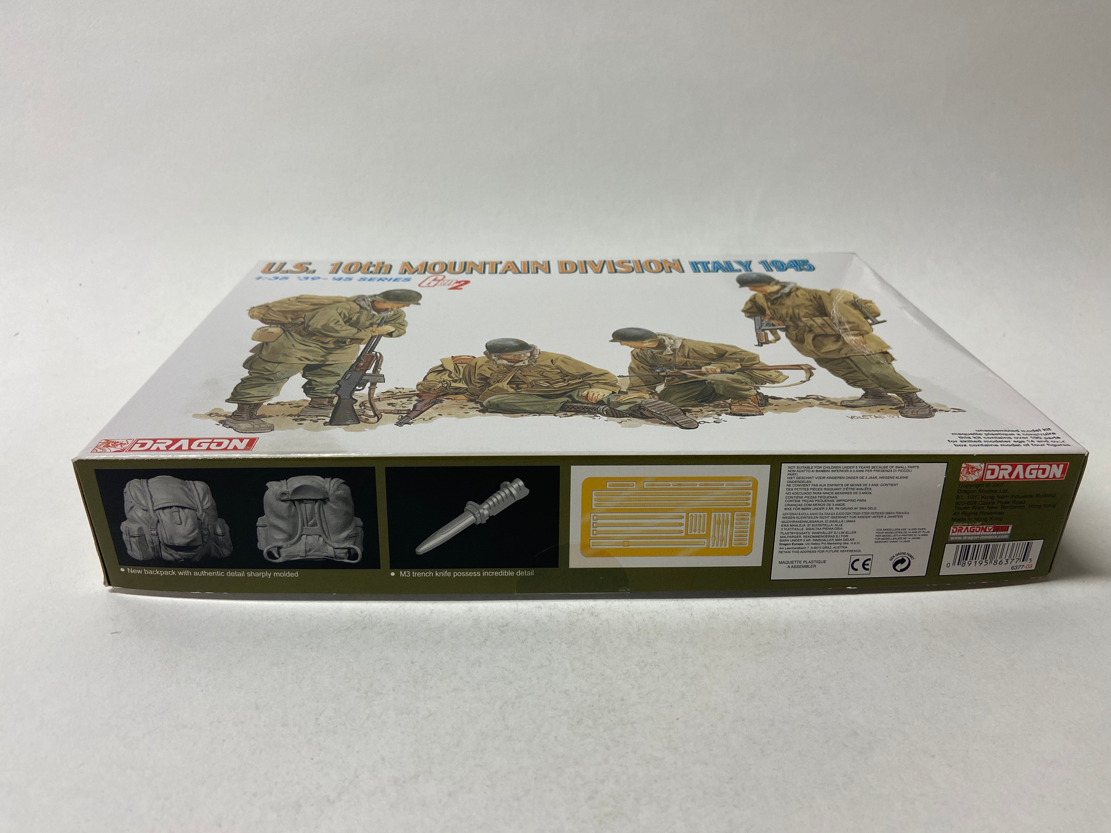 Dragon 1:35 U.S. 10th Mountain Division Italy 1945 6377