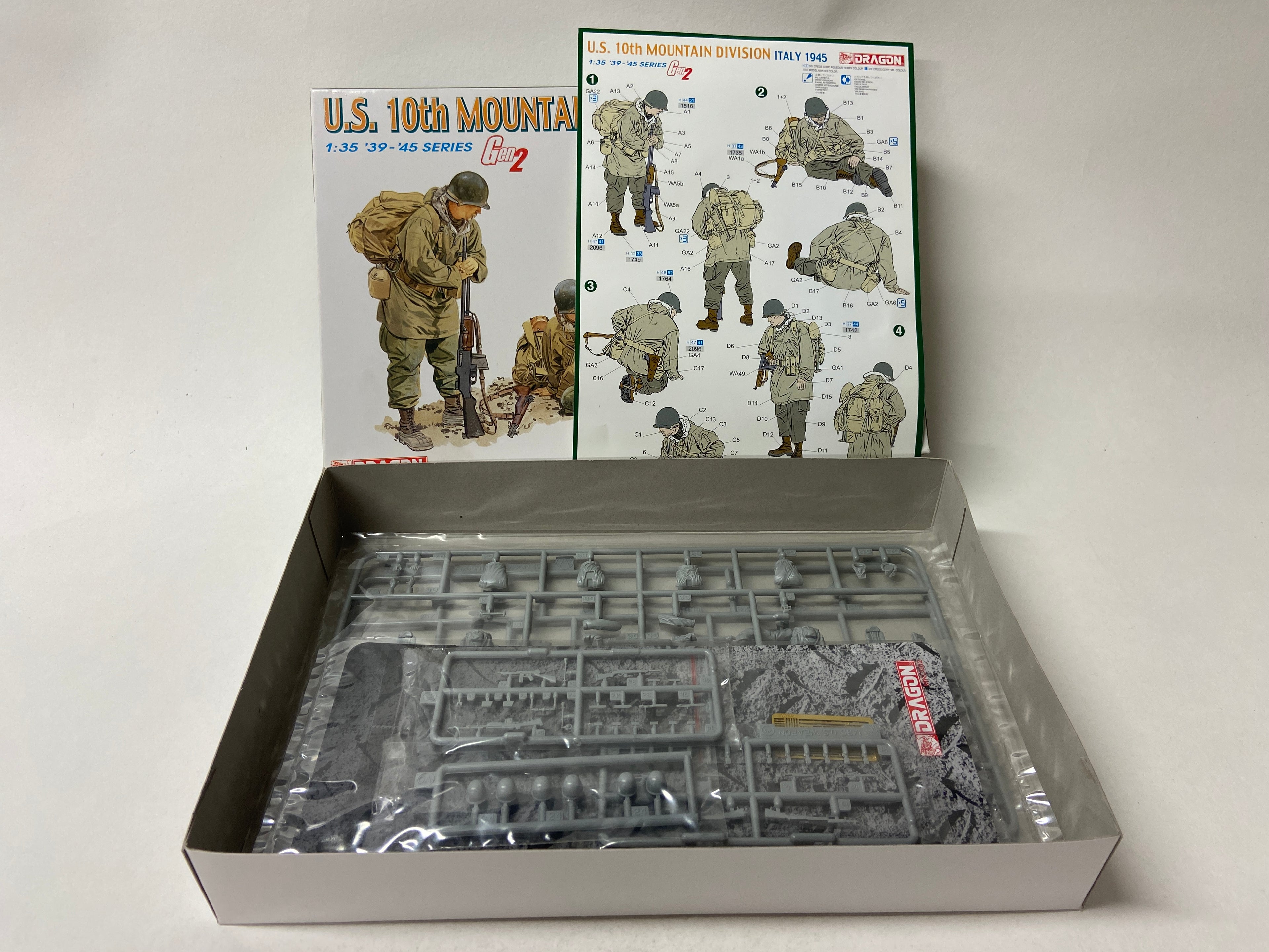 Dragon 1:35 U.S. 10th Mountain Division Italy 1945 6377
