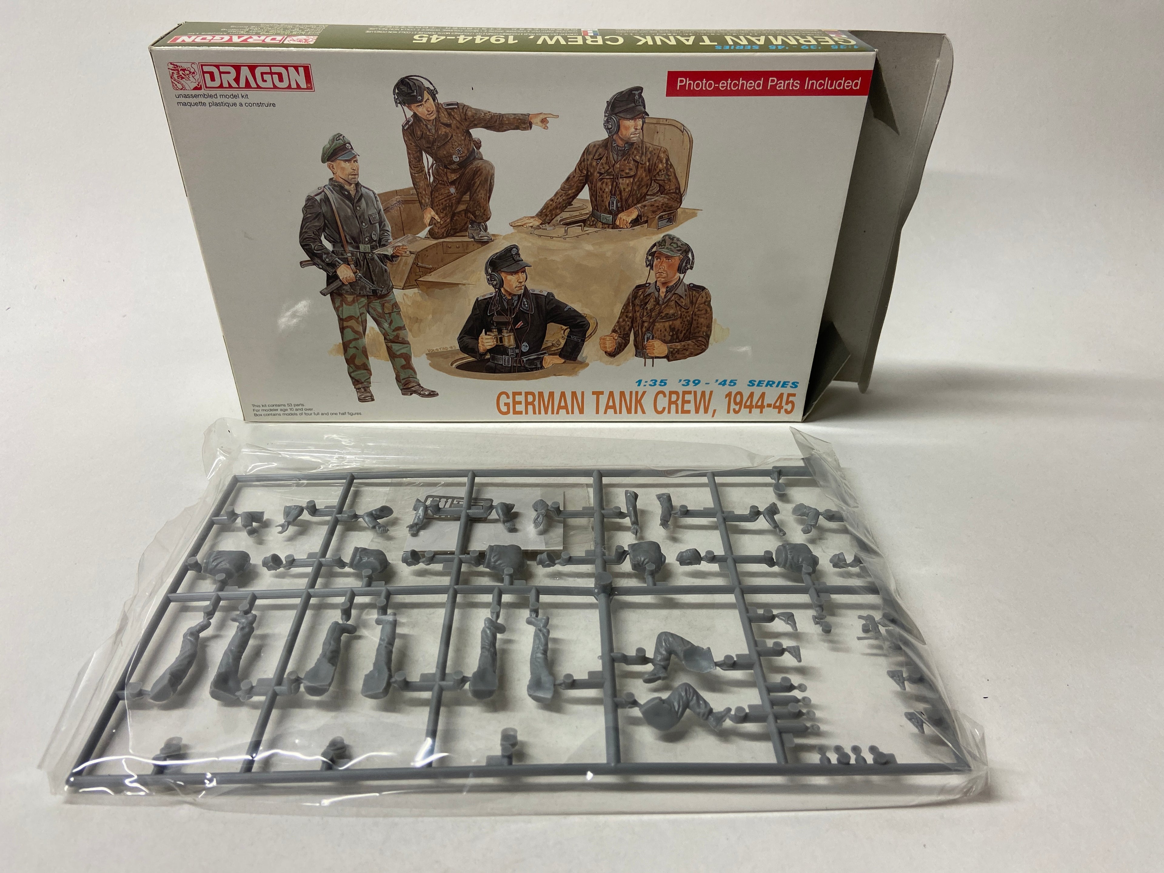 Dragon 1:35 German Tank Crew 1944-45 6014