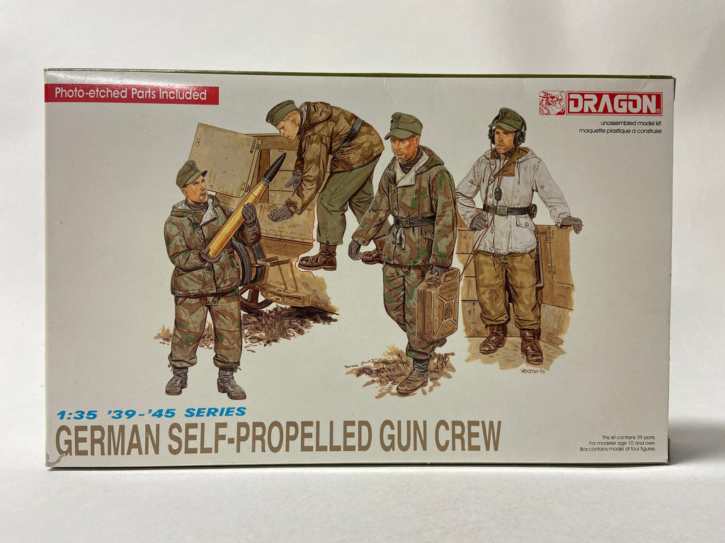 German Self-Propelled Gun Crew (incl. deel tweede kit)