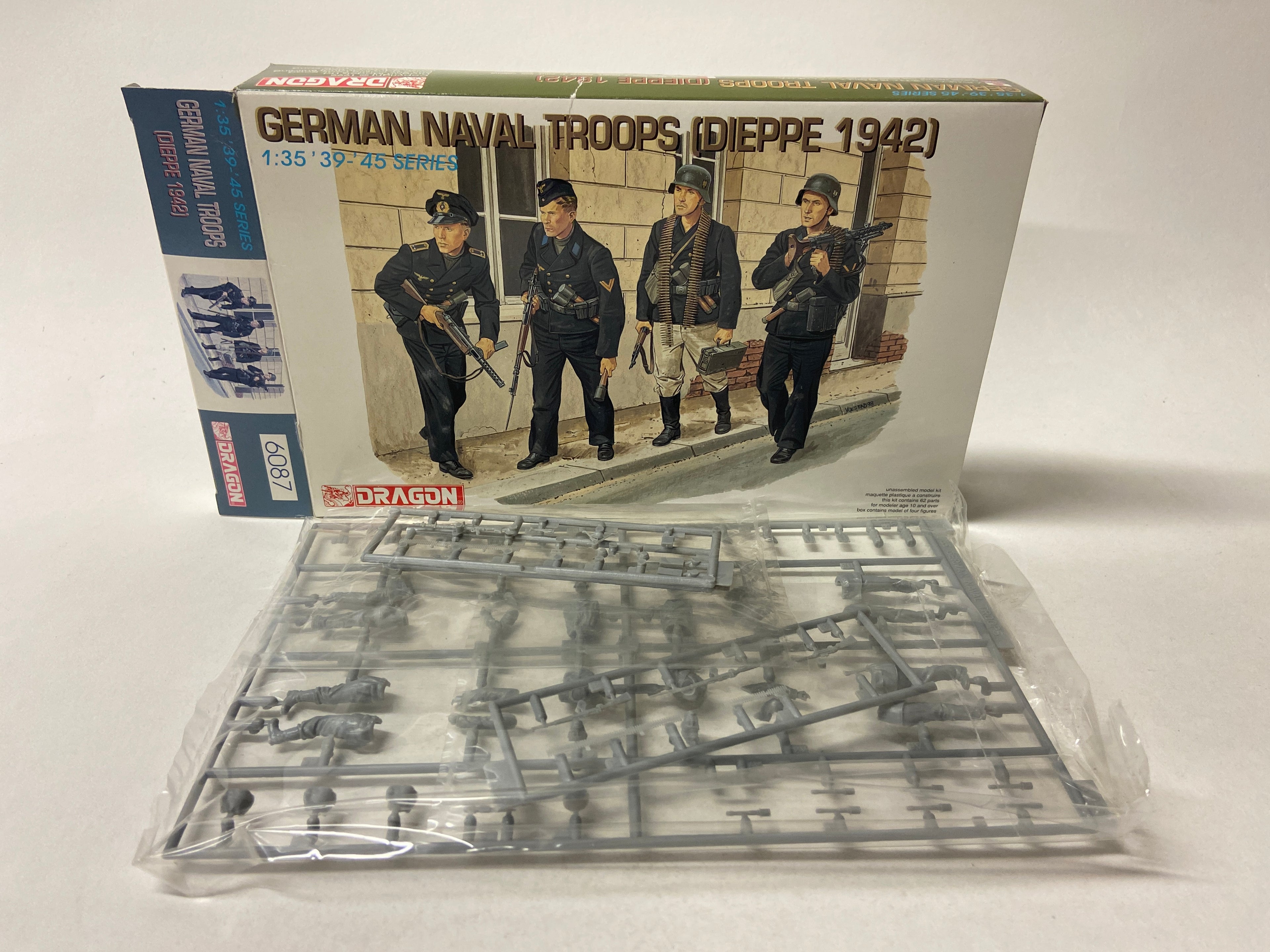 Dragon 1:35 German Naval Troops (Dieppe 1942) 6087