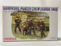 Dragon 1:35 2x Survivors, Panzer Crew (Kursk 1943) (2 kits in doos) 6129