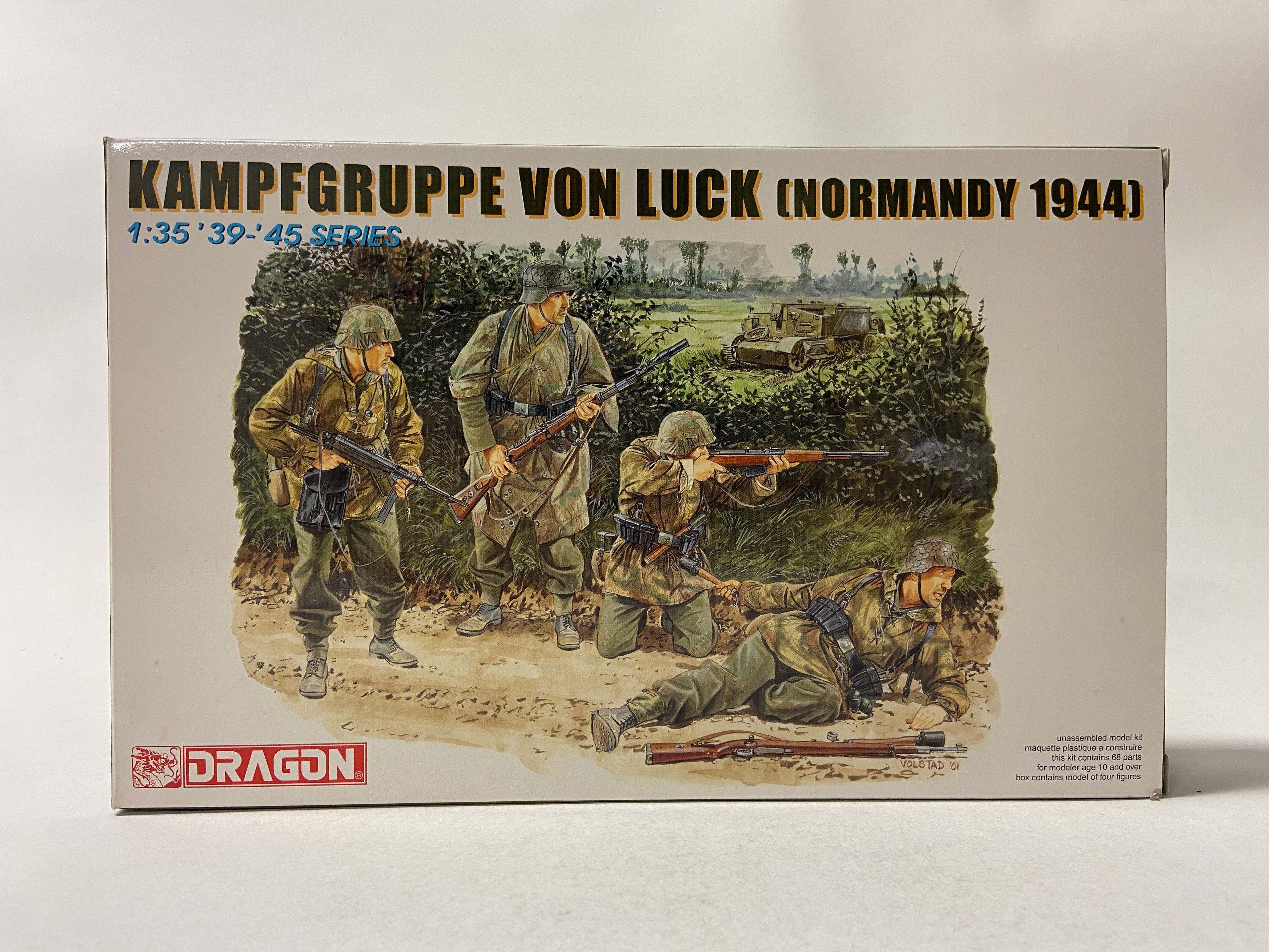 Dragon 1:35 3x Kampfgruppe von Luck (Normandy 1944) (3 kits in doos) 6155