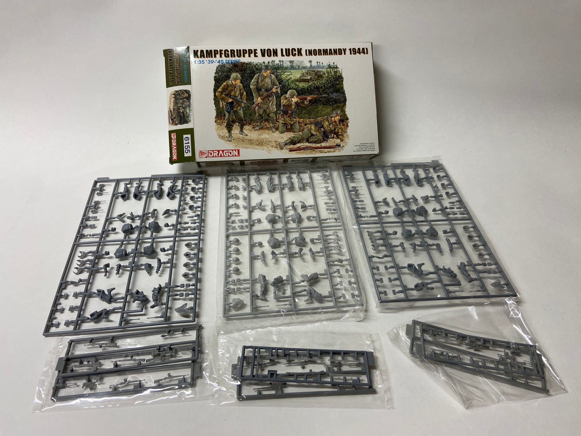 3x Kampfgruppe von Luck (Normandy 1944) (3 kits in doos)