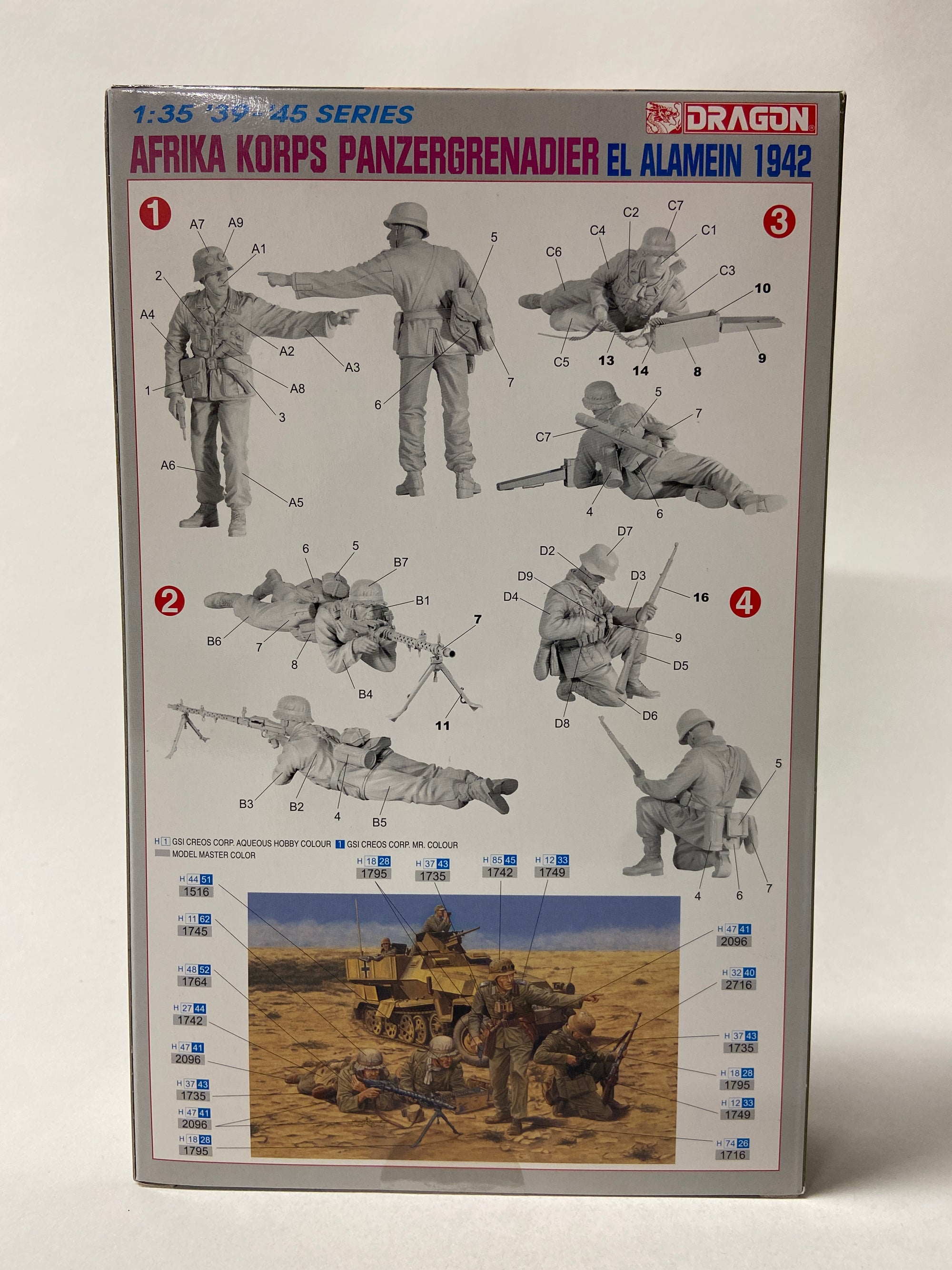 Afrika Korps Panzergrenadier El Alamein 1942