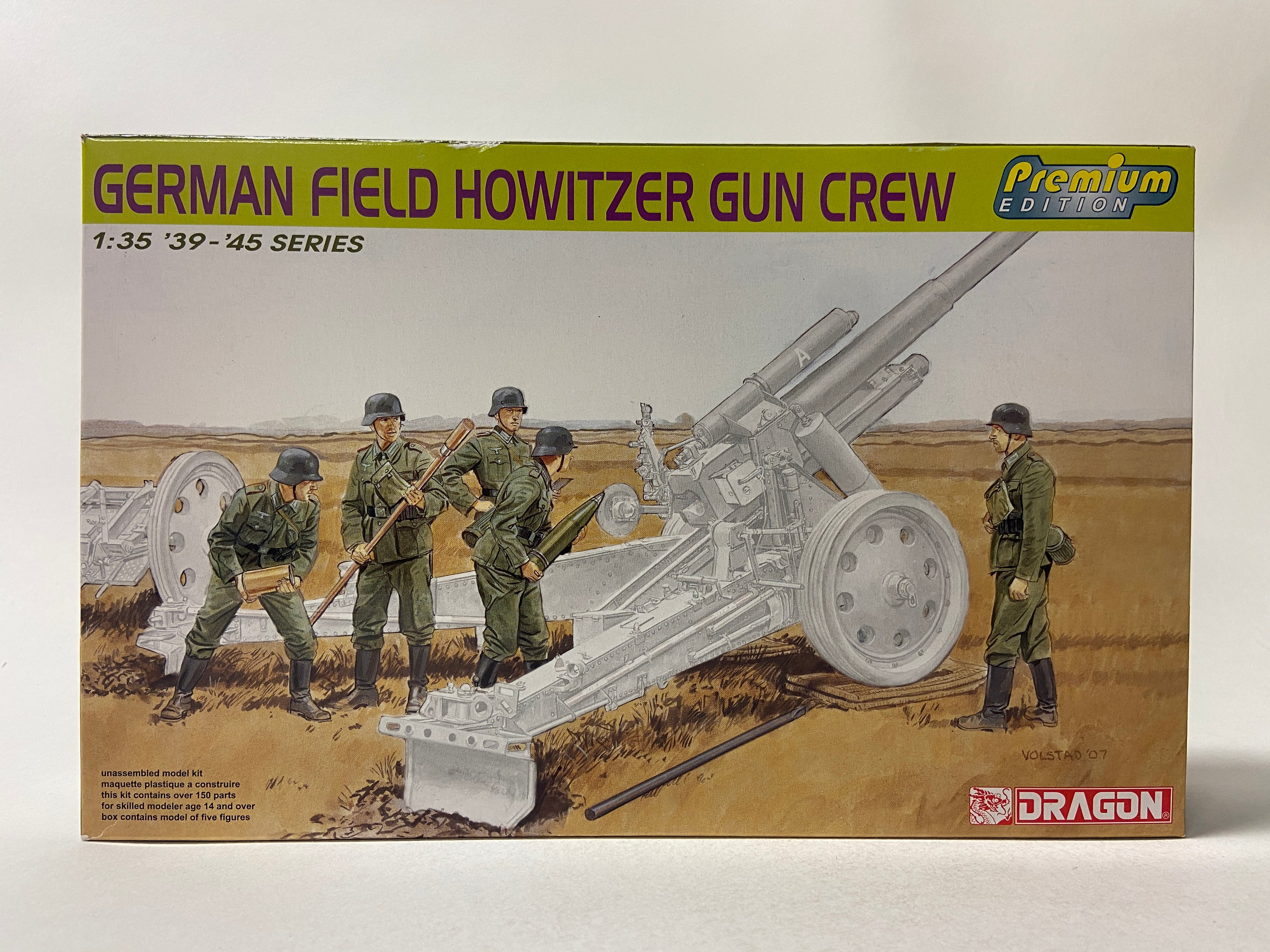 Dragon 1:35 German Field Howitzer Gun Crew 6461