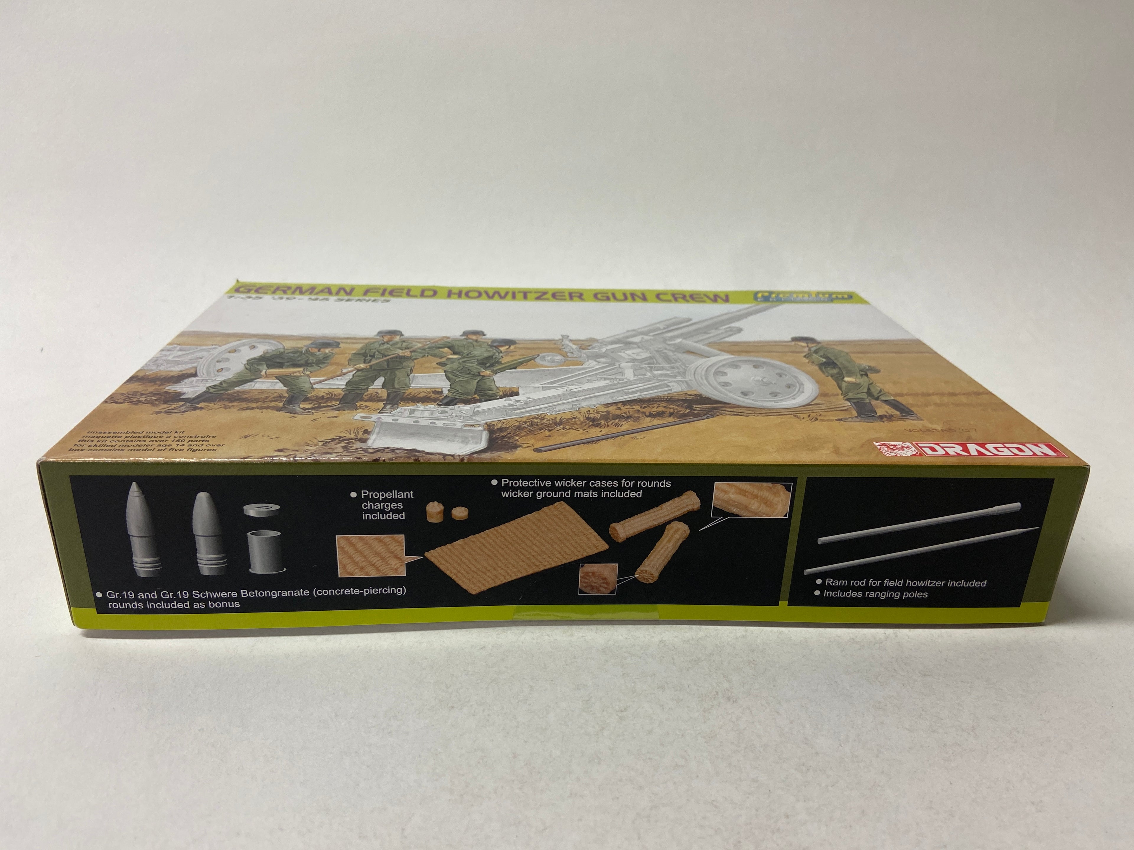 Dragon 1:35 German Field Howitzer Gun Crew 6461