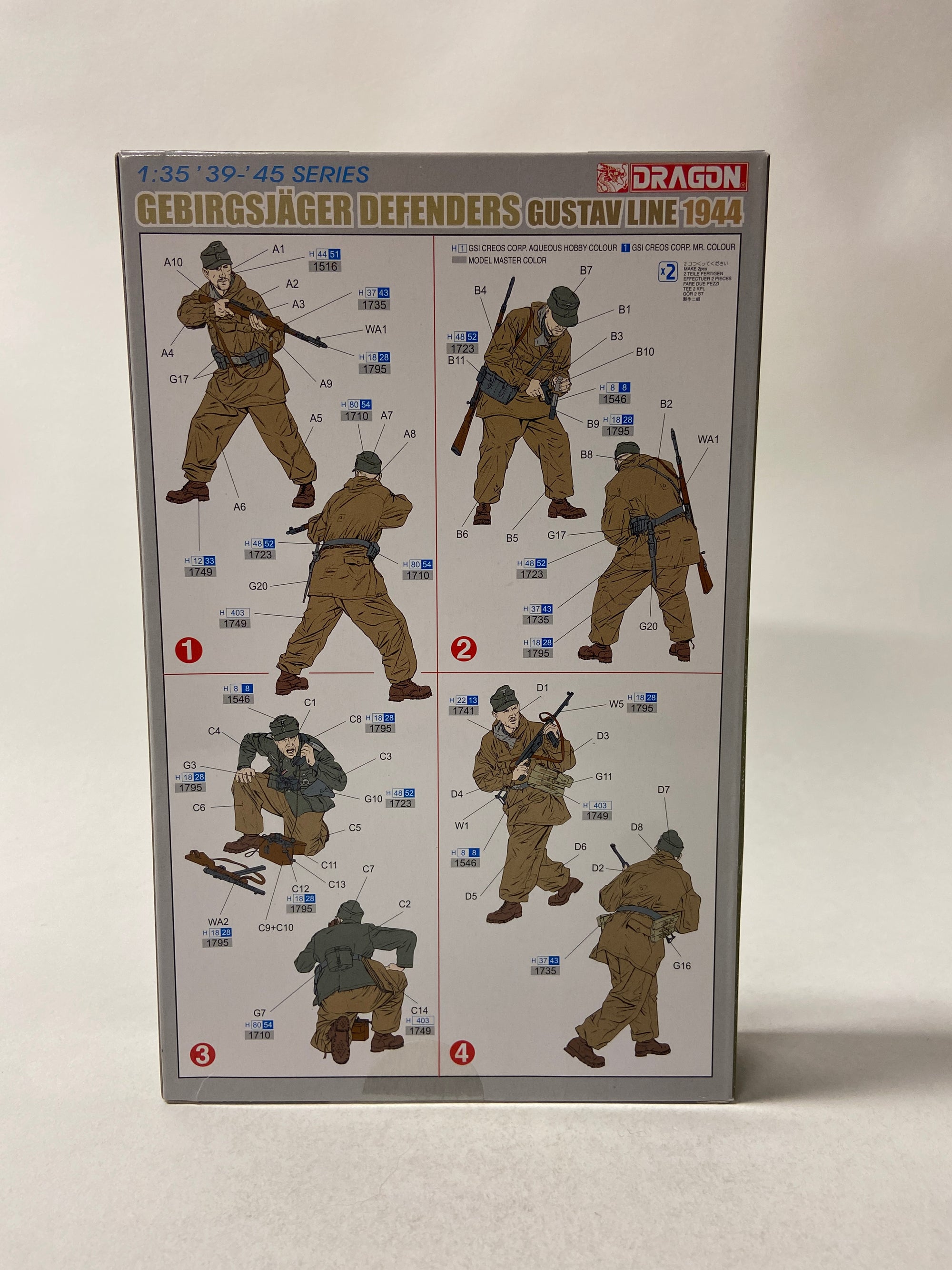 Gebirsjäger Defenderds Gustav Line 1944