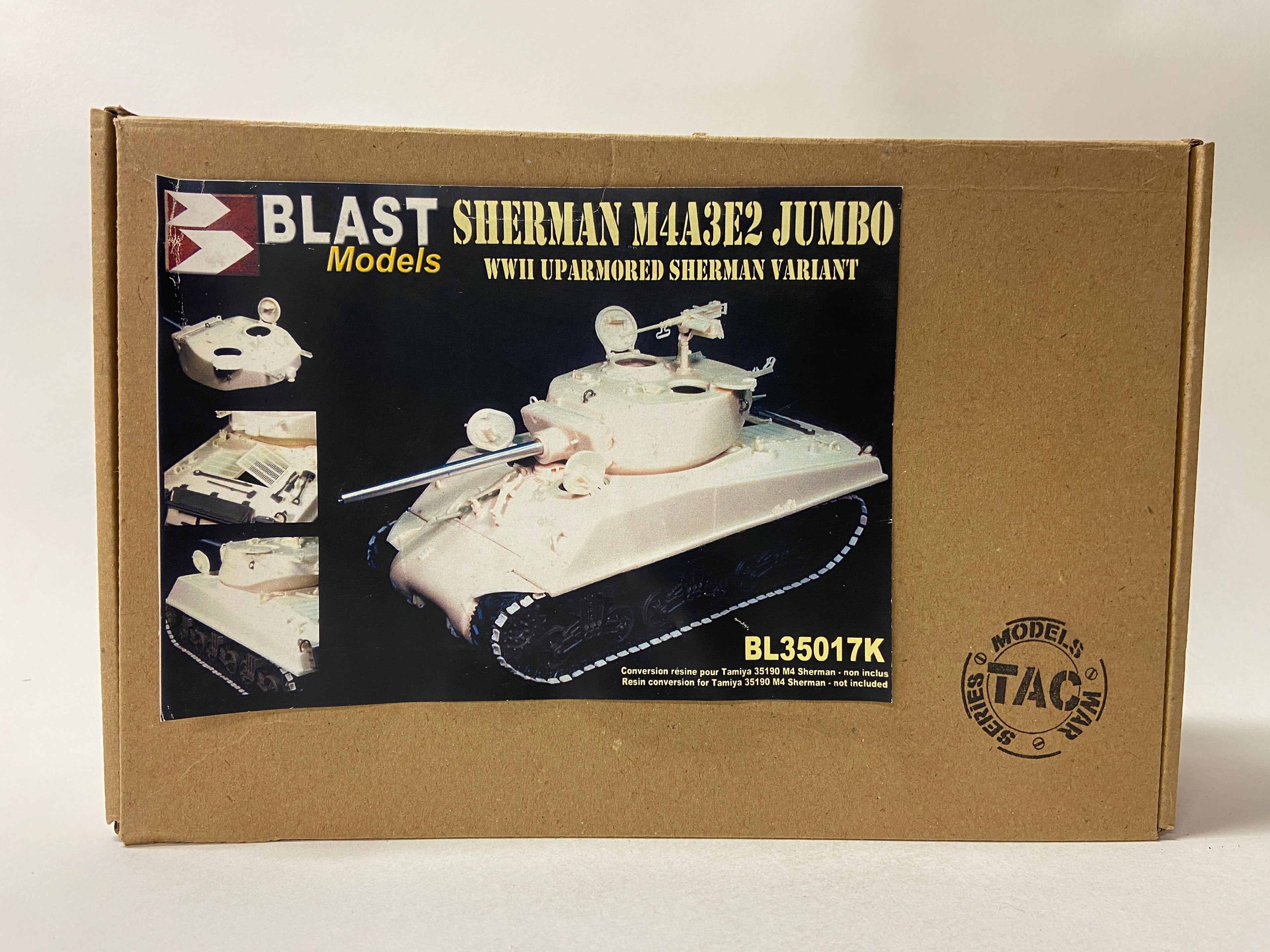 Blast Models 1:35 Sherman M4A3E2 Jumbo WWII Uparmored Sherman Variant Conversion BL35017K