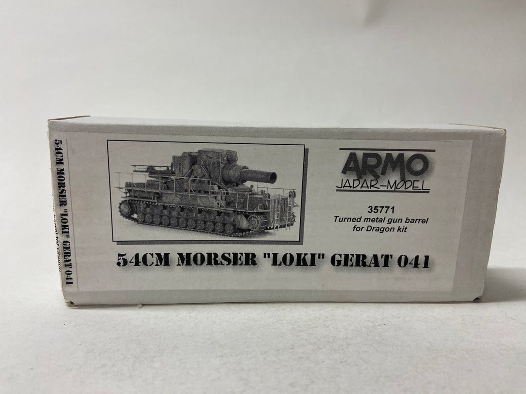 54cm Morser "Loki" Gerat 041 Turned metal gun barrel for Dragon kit
