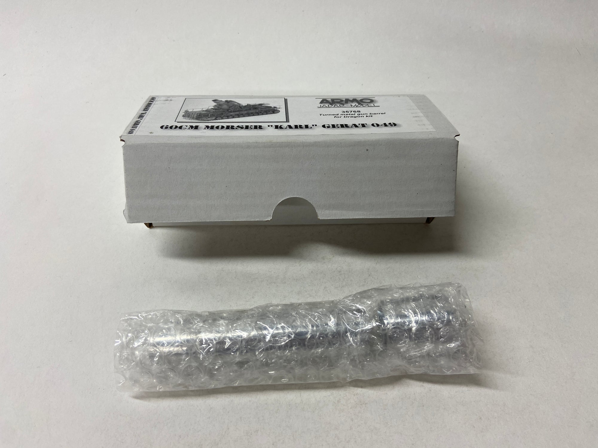 60cm Morser "Karl" Gerat 049 Turned metal gun barrel for Dragon kit
