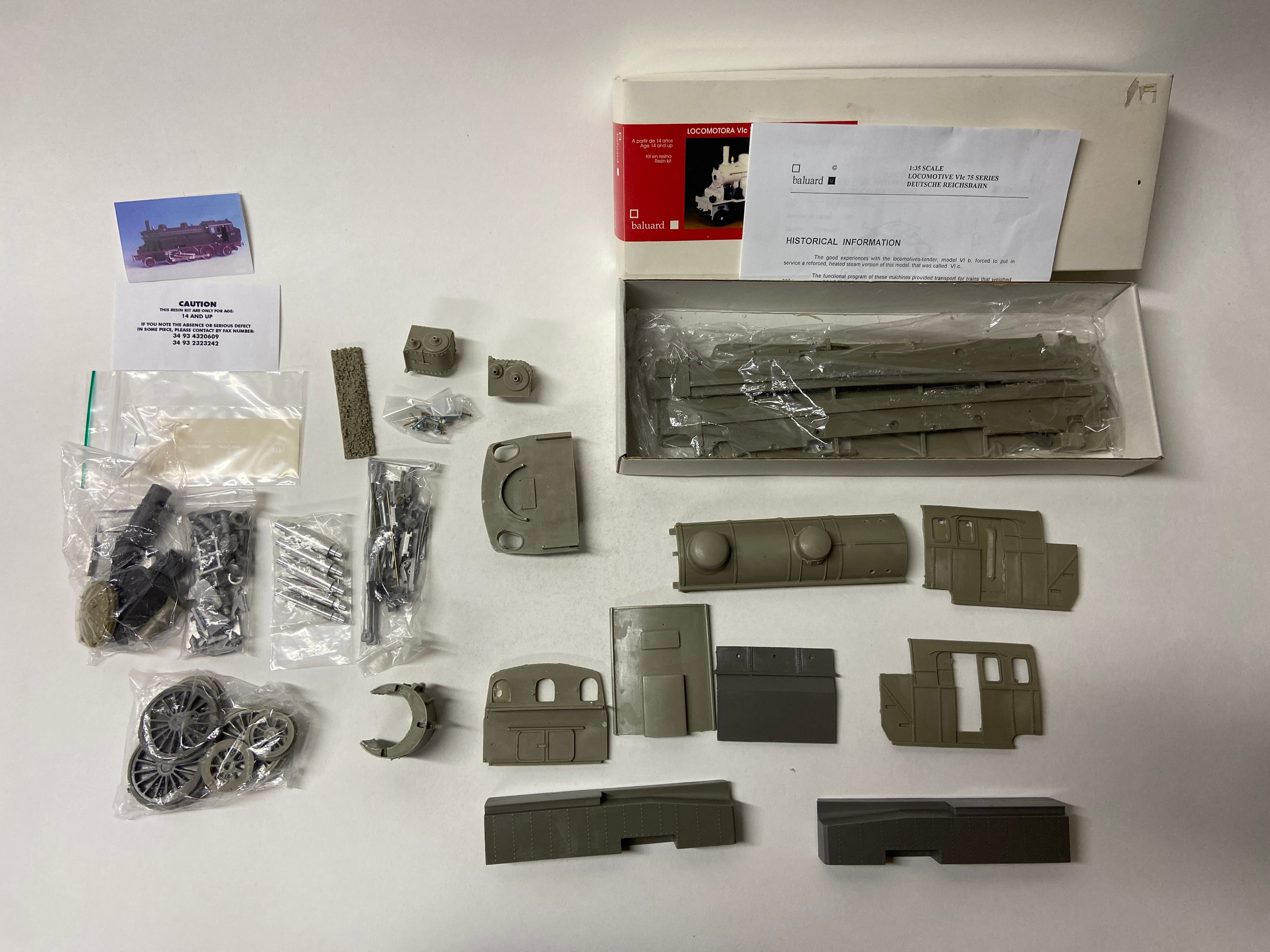 Baluard Models 1:35 Locomotive Vic 75 Series Deutsche Reichsbahn F35001