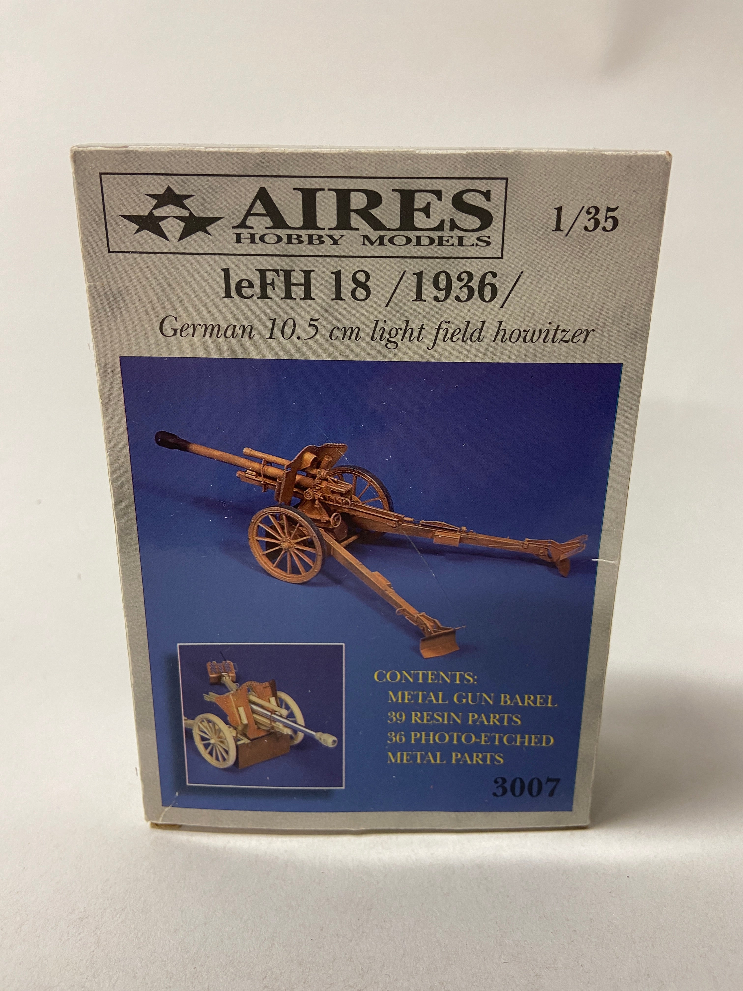 Aires Hobby Models 1:35 leFH 18 / 1936 / German 10.5 cm light field howitzer 3007