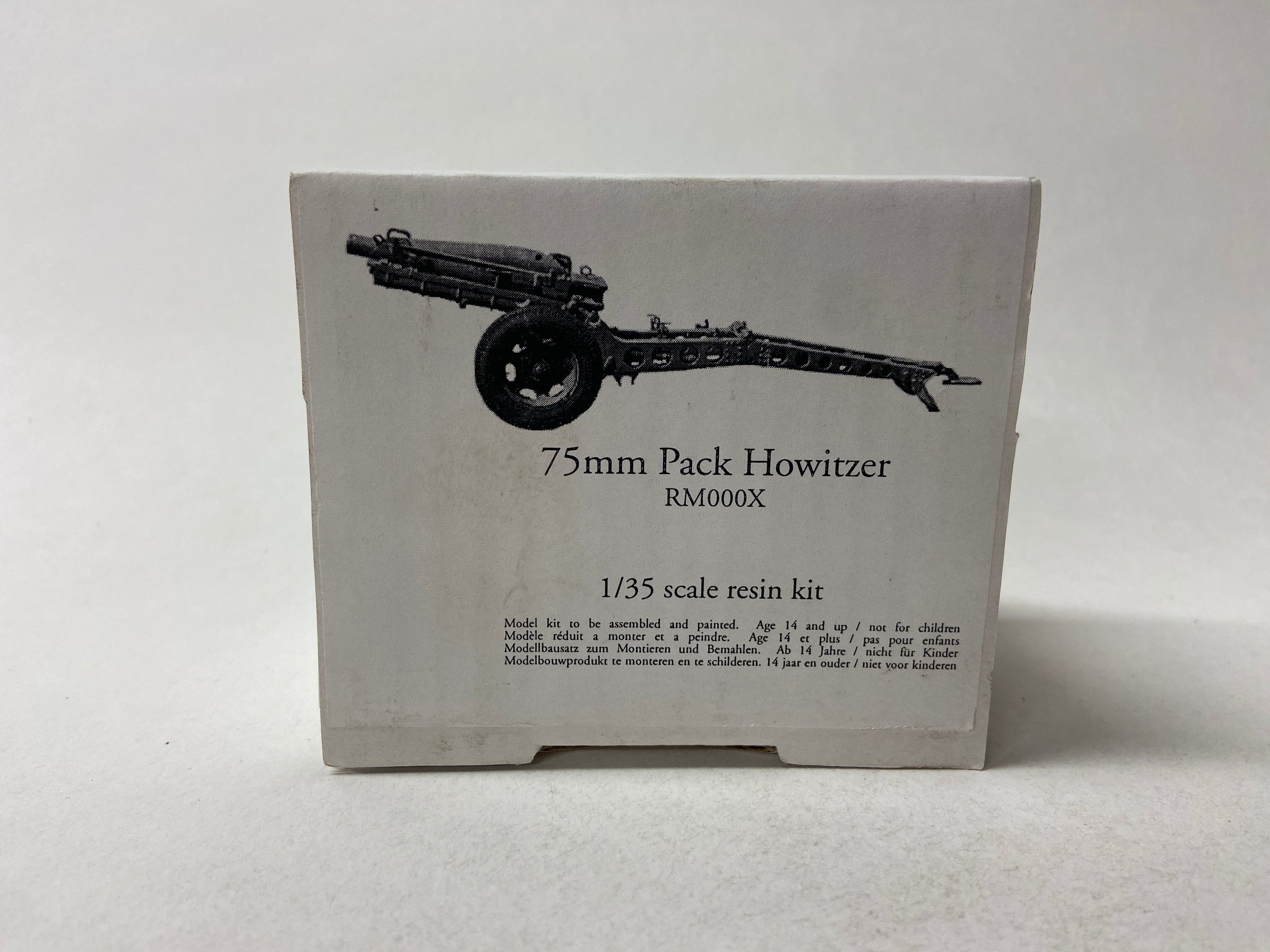 Roy Models 1:35 75mm Pack Howitzer RM000X