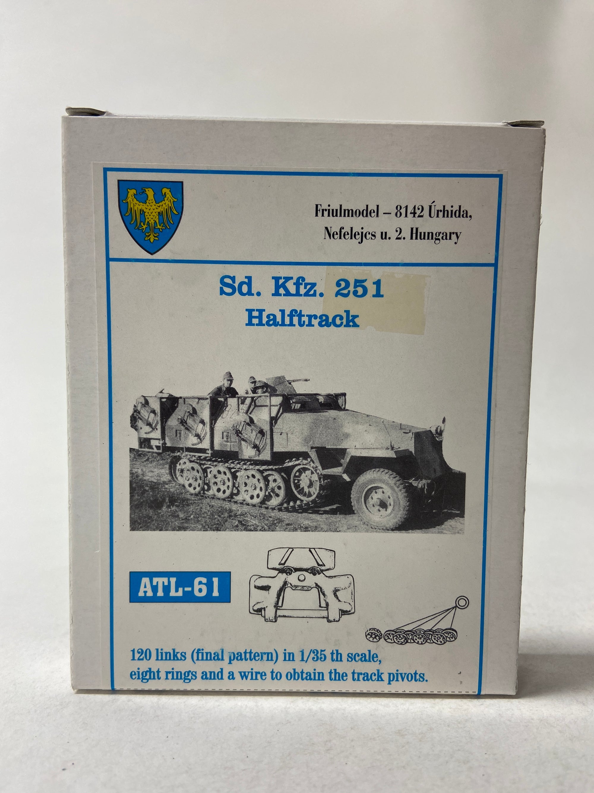 Sd. Kfz. 251 Halftrack steel tracks