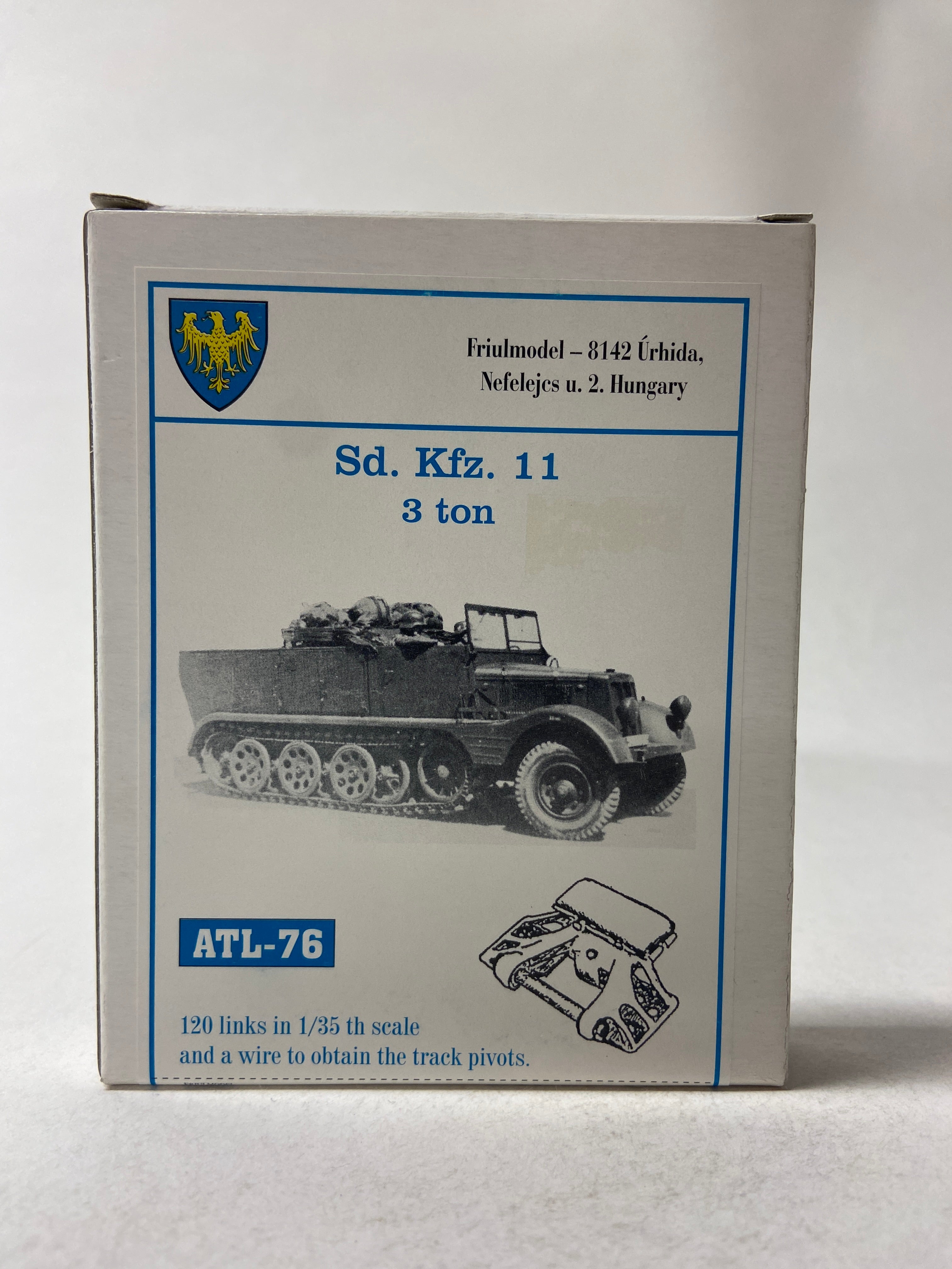 Friulmodel 1:35 Sd. Kfz. 11 3 ton steel tracks ATL-76