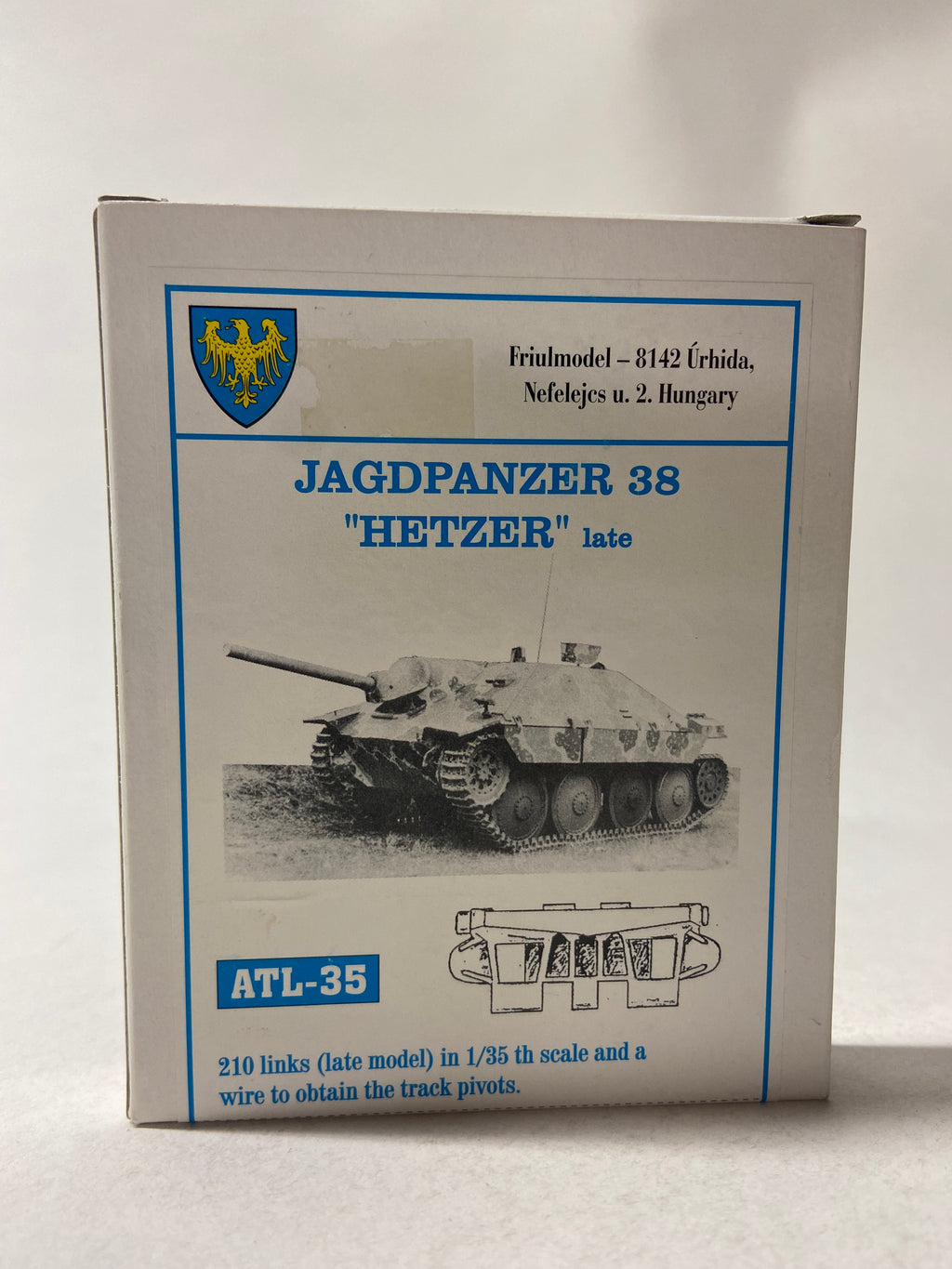 Jagdpanzer 38 "Hetzer" late steel tracks