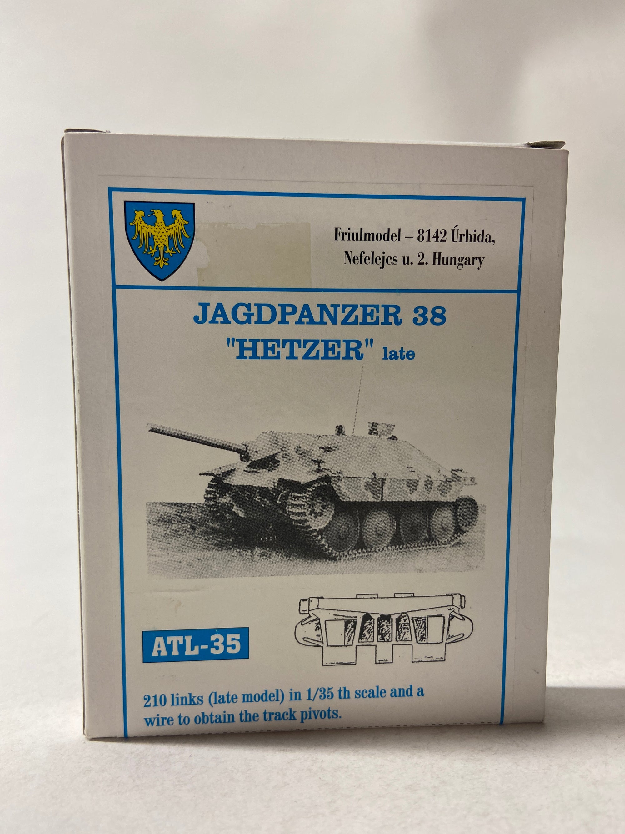 Jagdpanzer 38 "Hetzer" late steel tracks