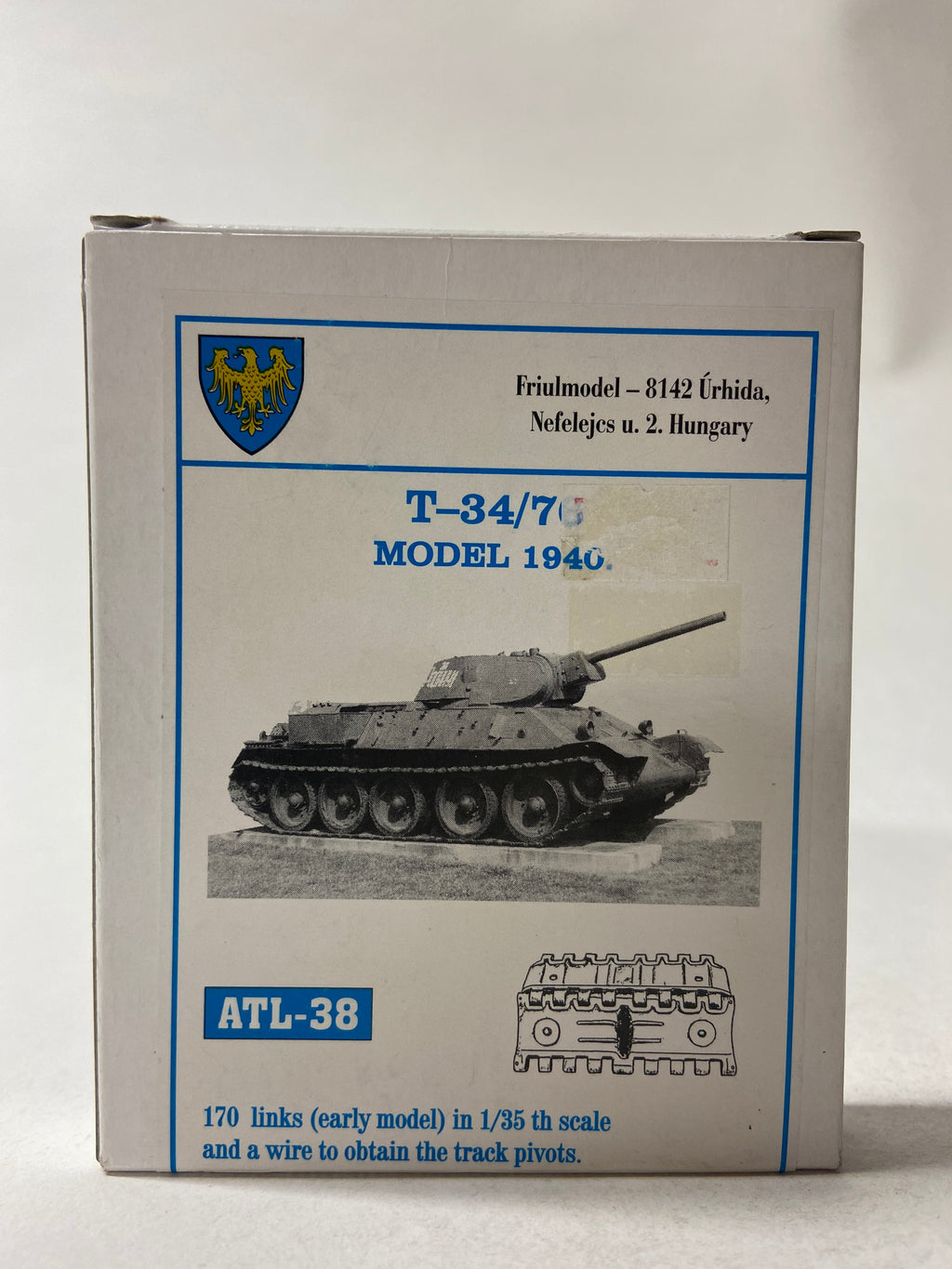 T34/76 Model 1940 steel tracks