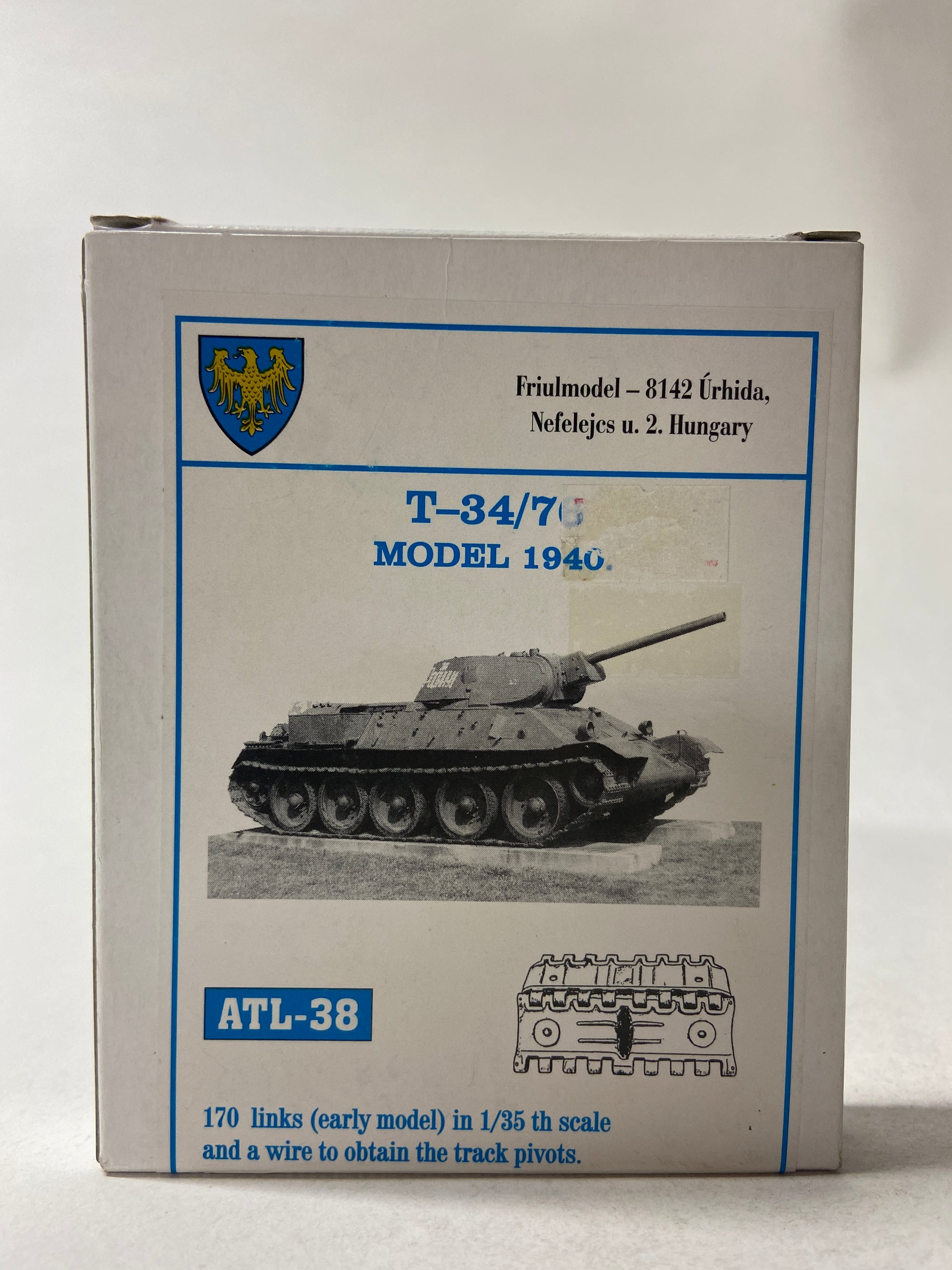 T34/76 Model 1940 steel tracks