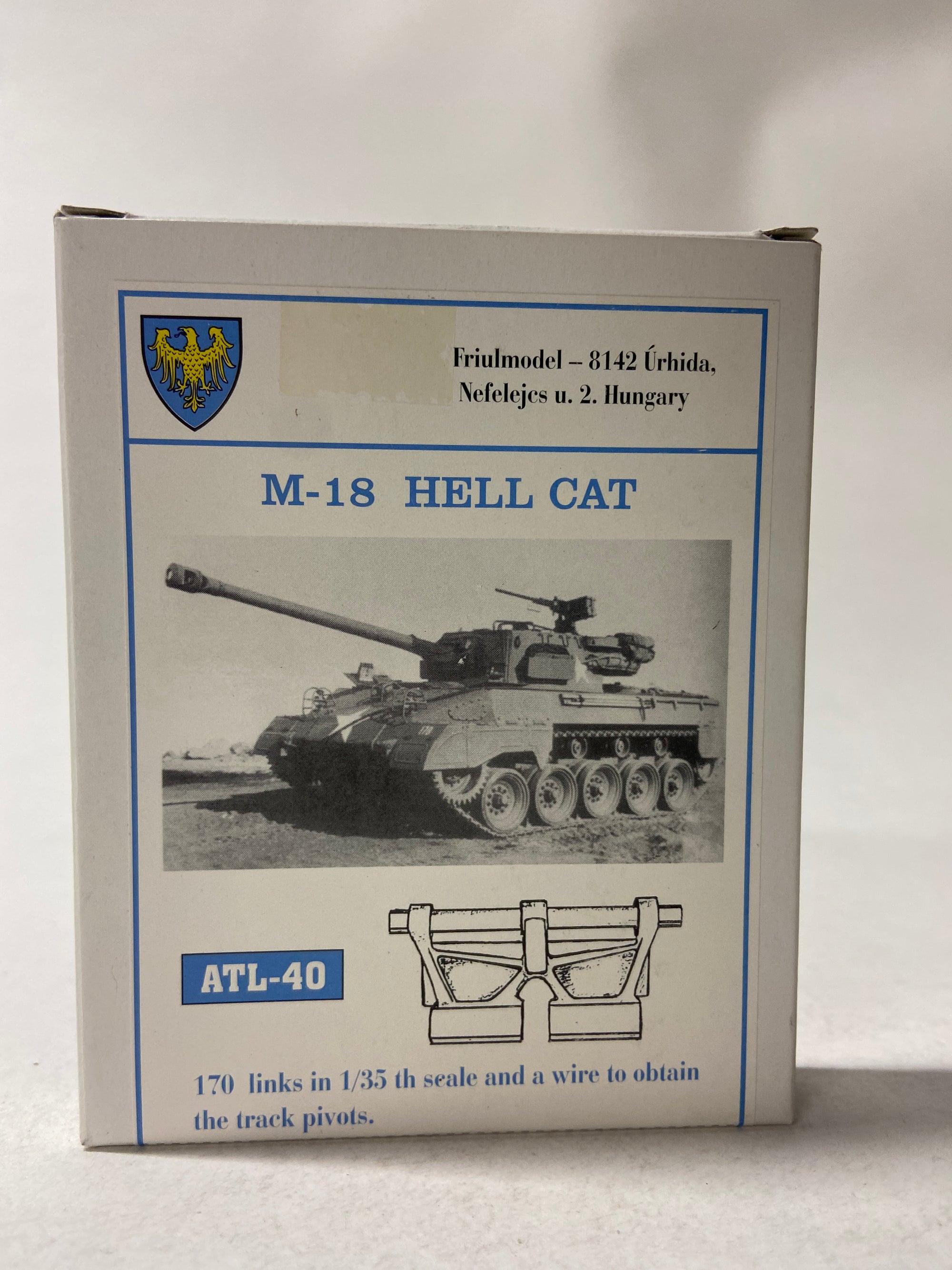 M-18 Hell Cat steel tracks