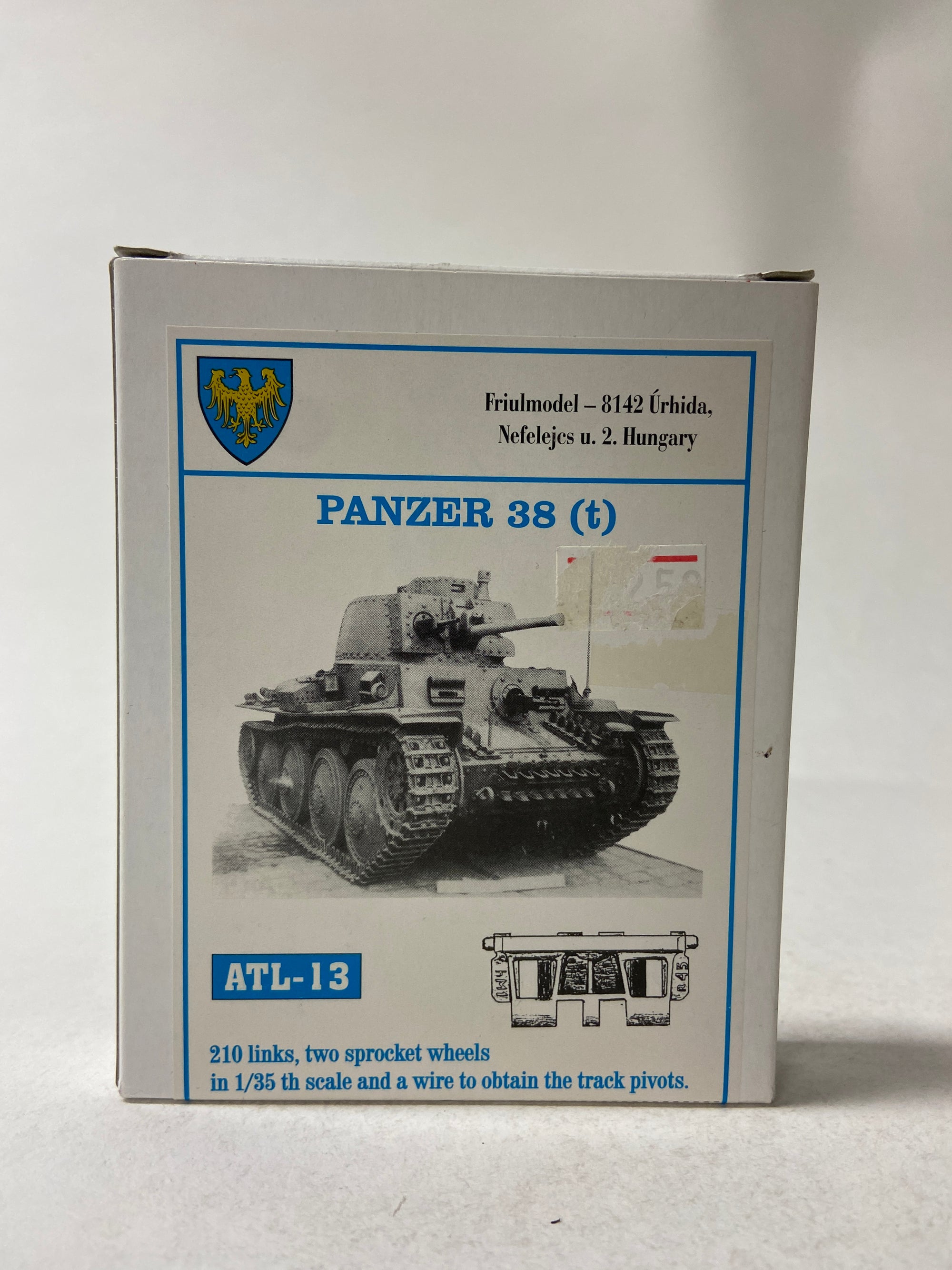 Panzer 38 (t) metal tracks