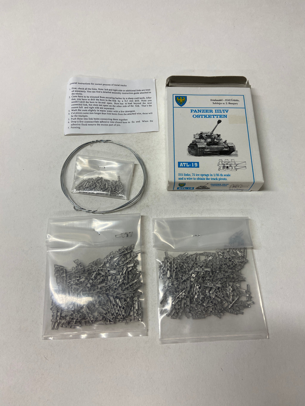 Panzer III/IV Ostketten metal tracks