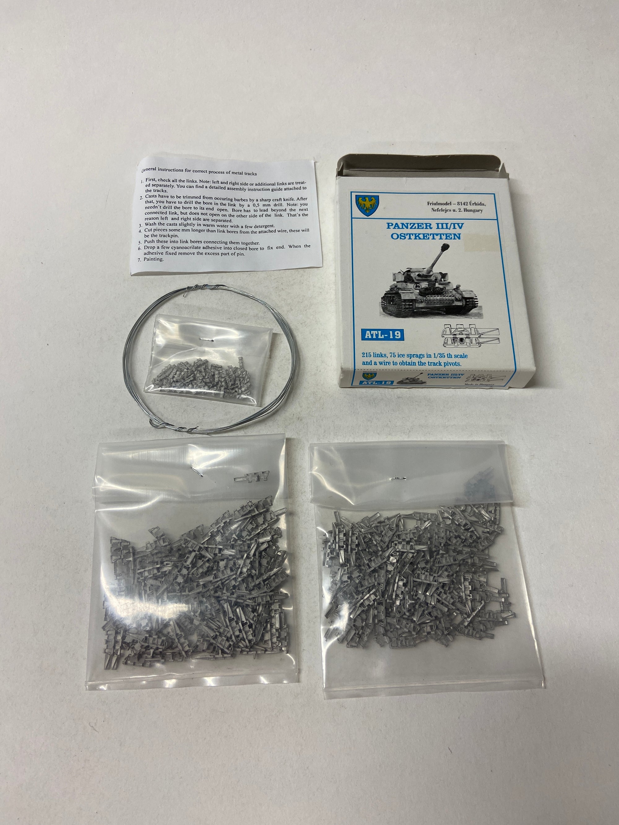 Panzer III/IV Ostketten metal tracks