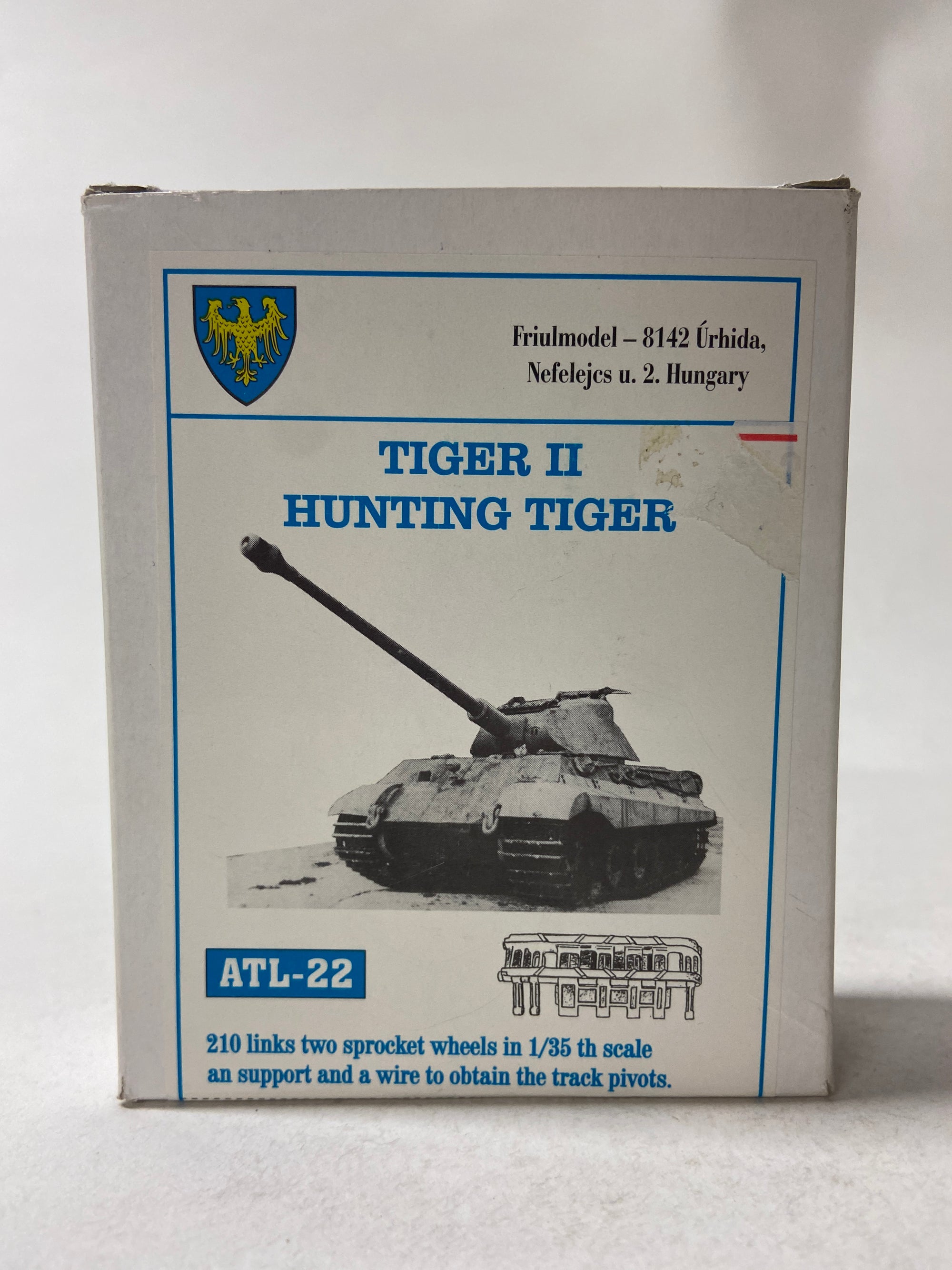 Tiger II Hunting Tiger steel tracks