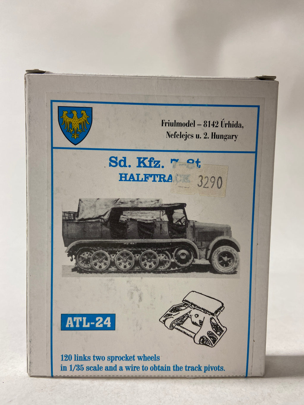 Sd. Kfz. 7-8t Halftrack steel tracks