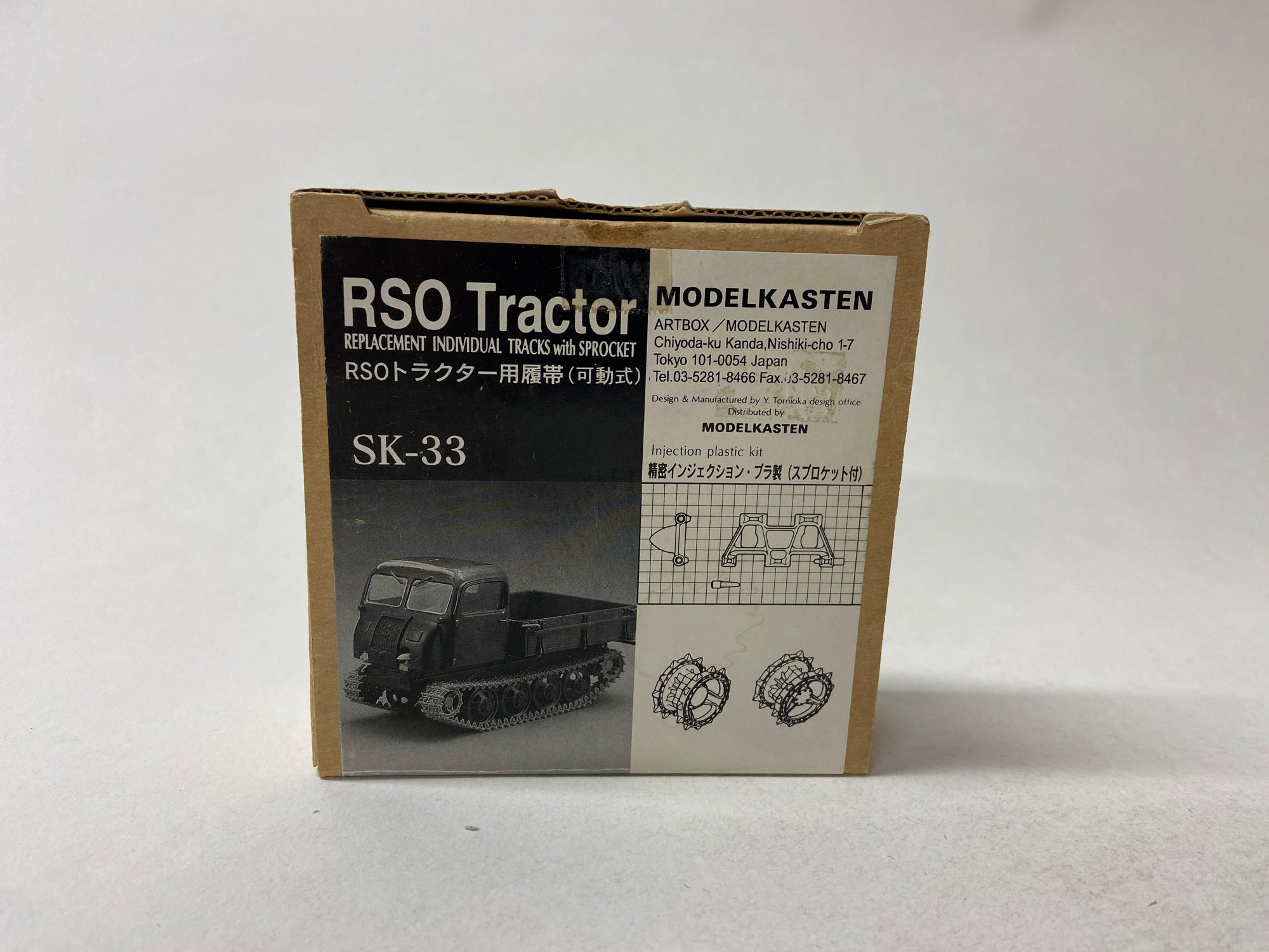 RSO Tractor replacement individual tracks with sprocket