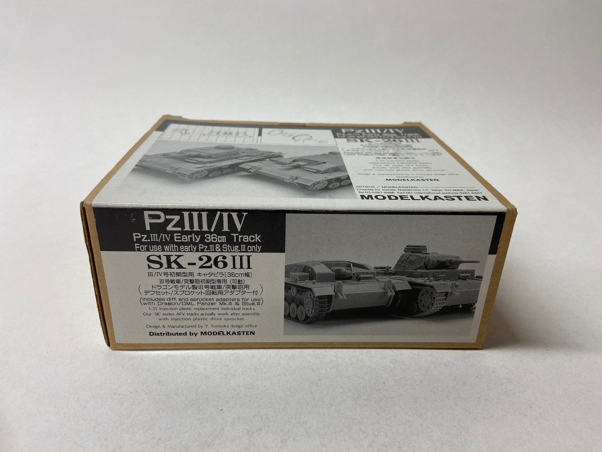 Pz. III/IV Early 36cm Track for use with early Pz. III & Stug. III only