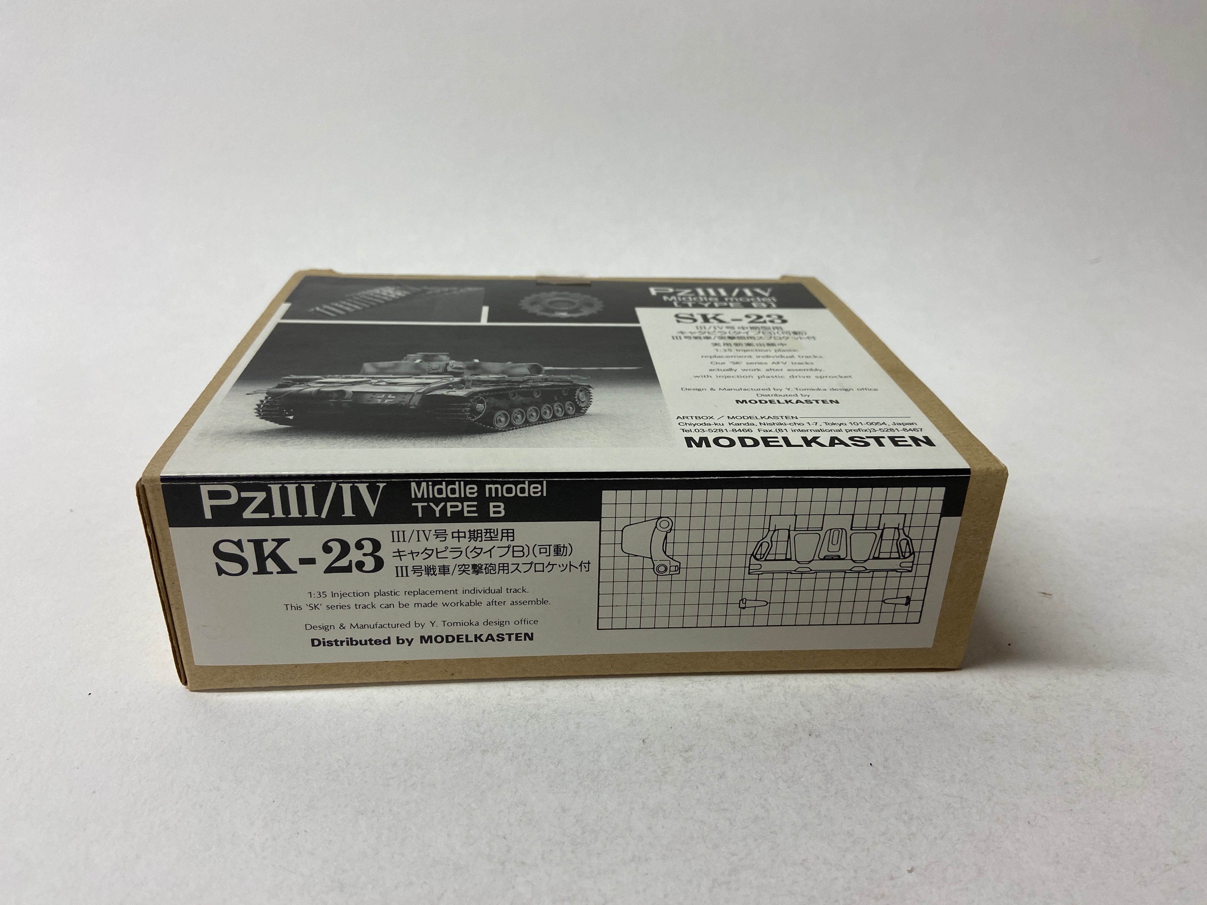 Modelkasten 1:35 PzIII/IV Middle Model [Type B] individual tracks SK-23