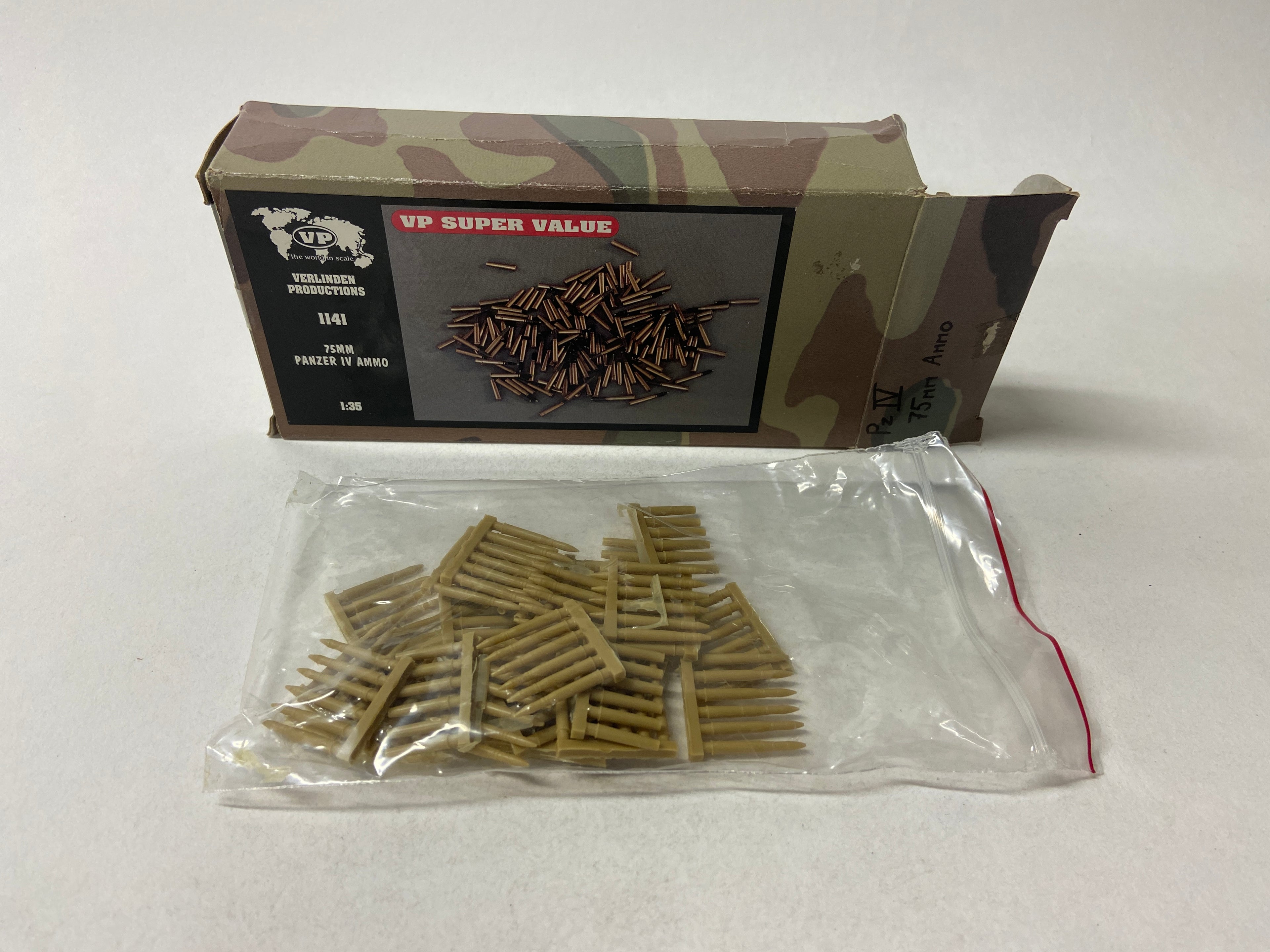 Verlinden Productions 1:35 75MM Panzer IV Ammo 1141