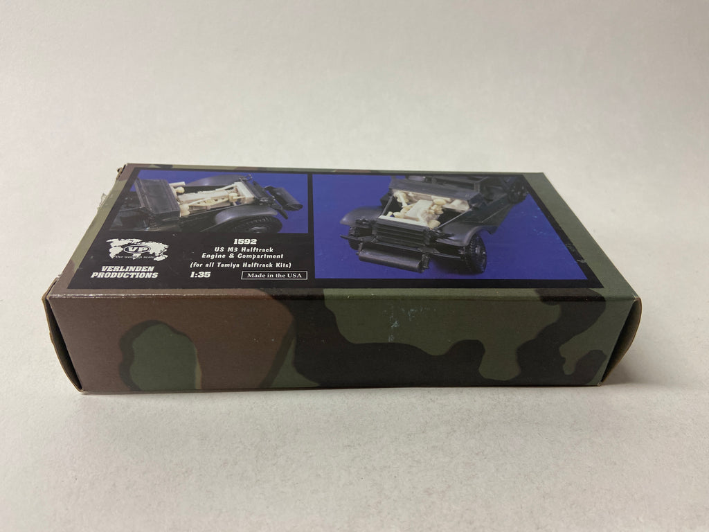 US M3 Halftrack Engine & Compartment (for all Tamiya Halftrack Kits)