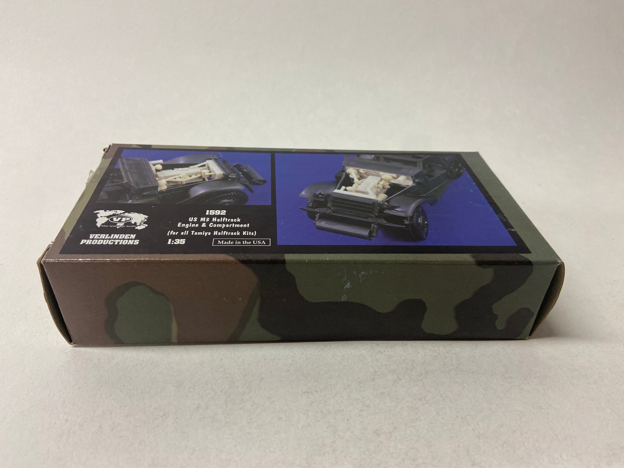US M3 Halftrack Engine & Compartment (for all Tamiya Halftrack Kits)