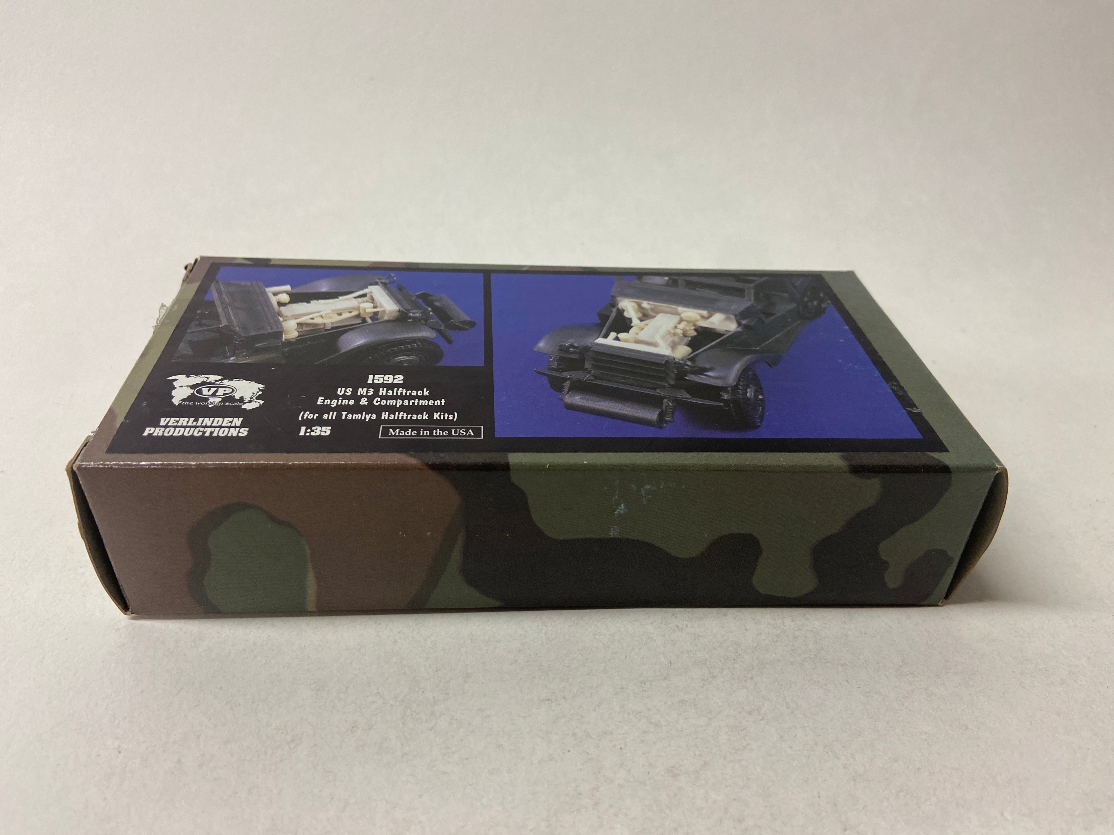 Verlinden Productions 1:35 US M3 Halftrack Engine & Compartment (for all Tamiya Halftrack Kits) 1592