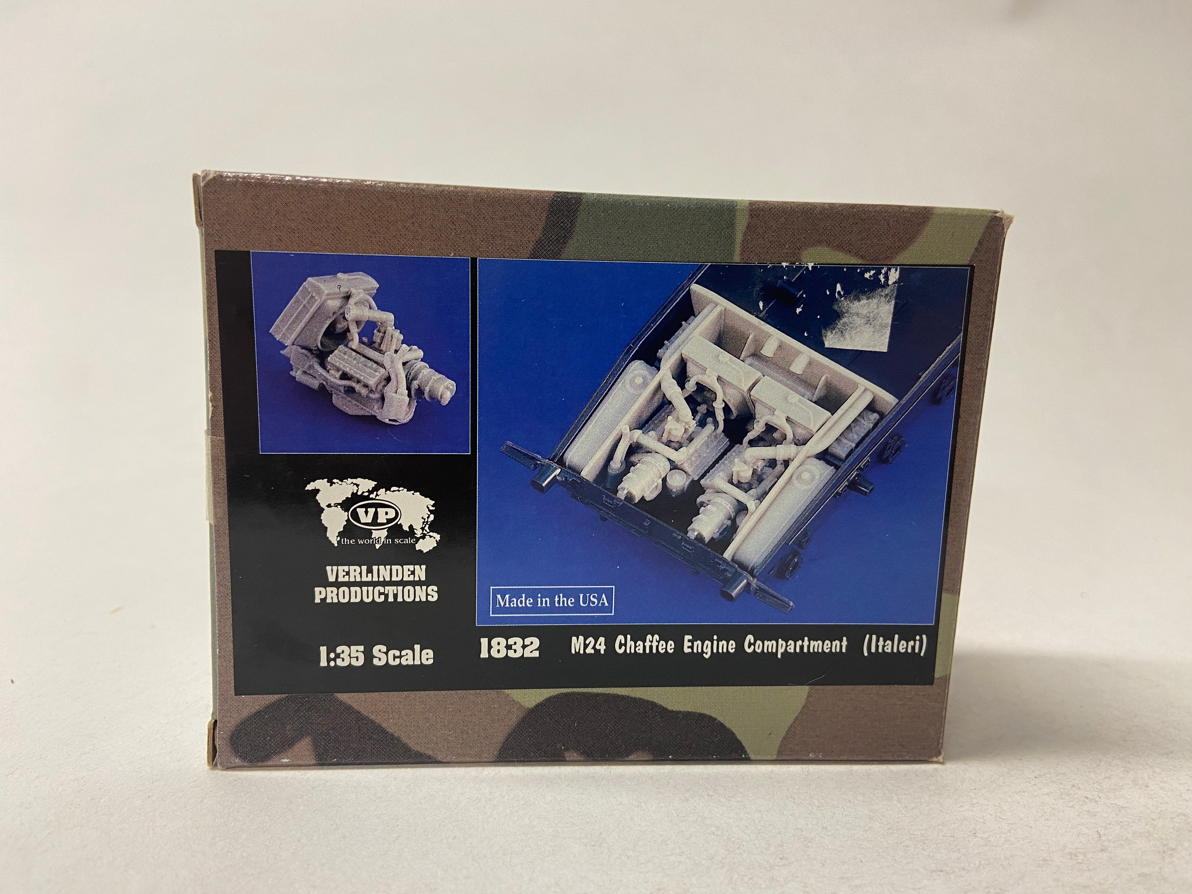 Verlinden Productions 1:35 M24 Chaffee Engine Compartment (Italeri) 1832