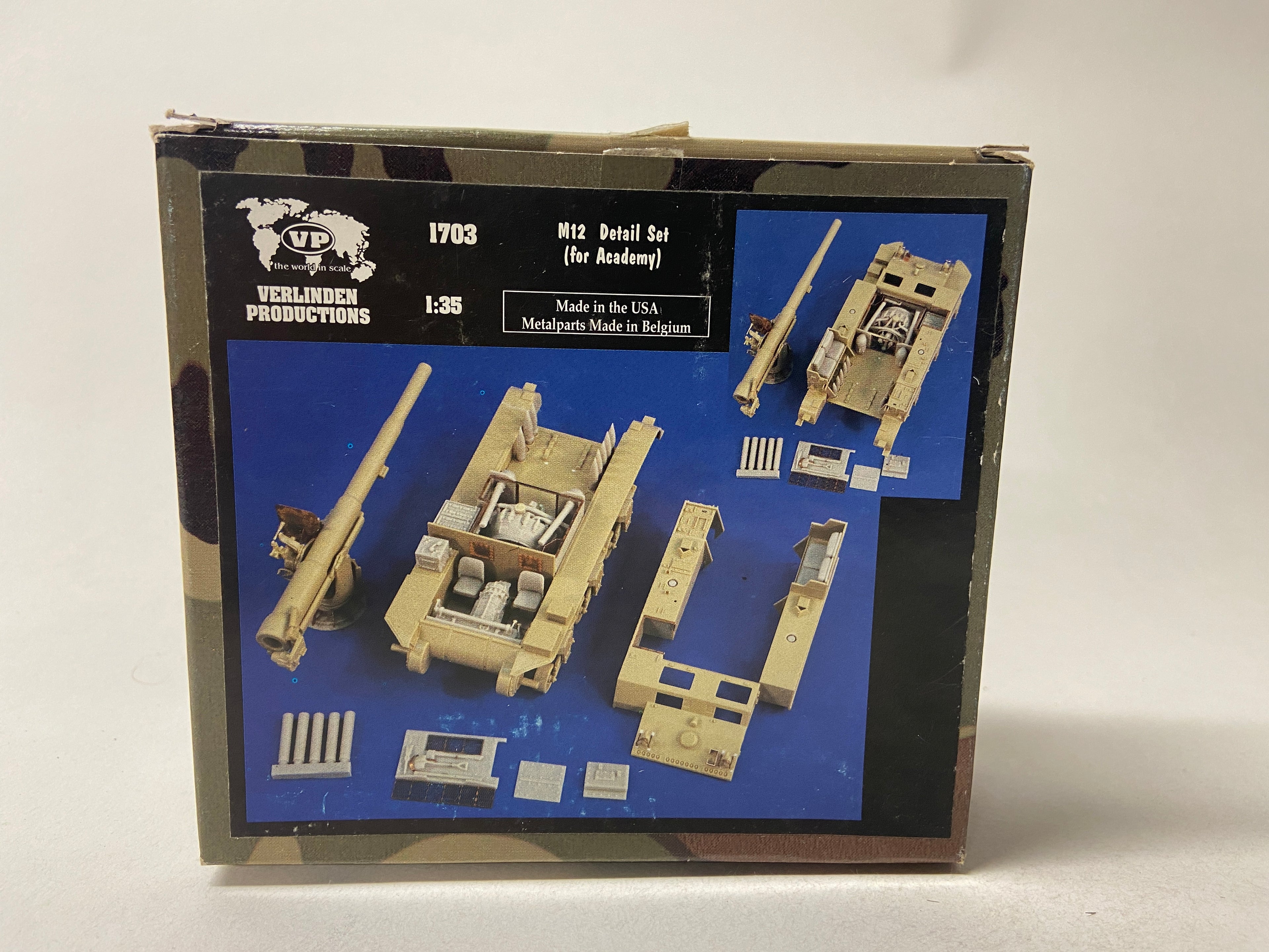 Verlinden Productions 1:35 M12 Detail Set (for Academy) 1703