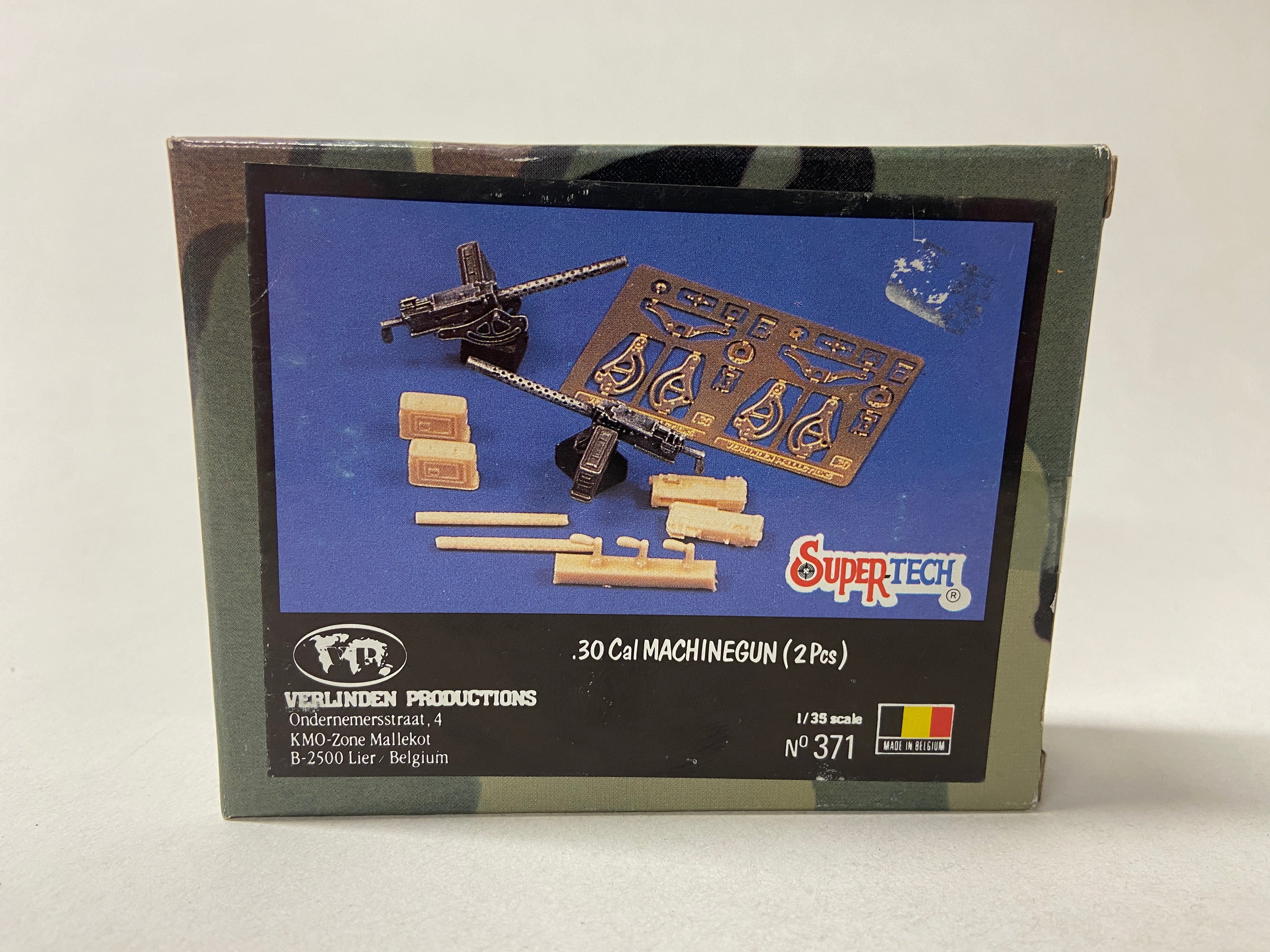 Verlinden Productions 1:35 .30 Cal Machinegun (2 Pcs) 371