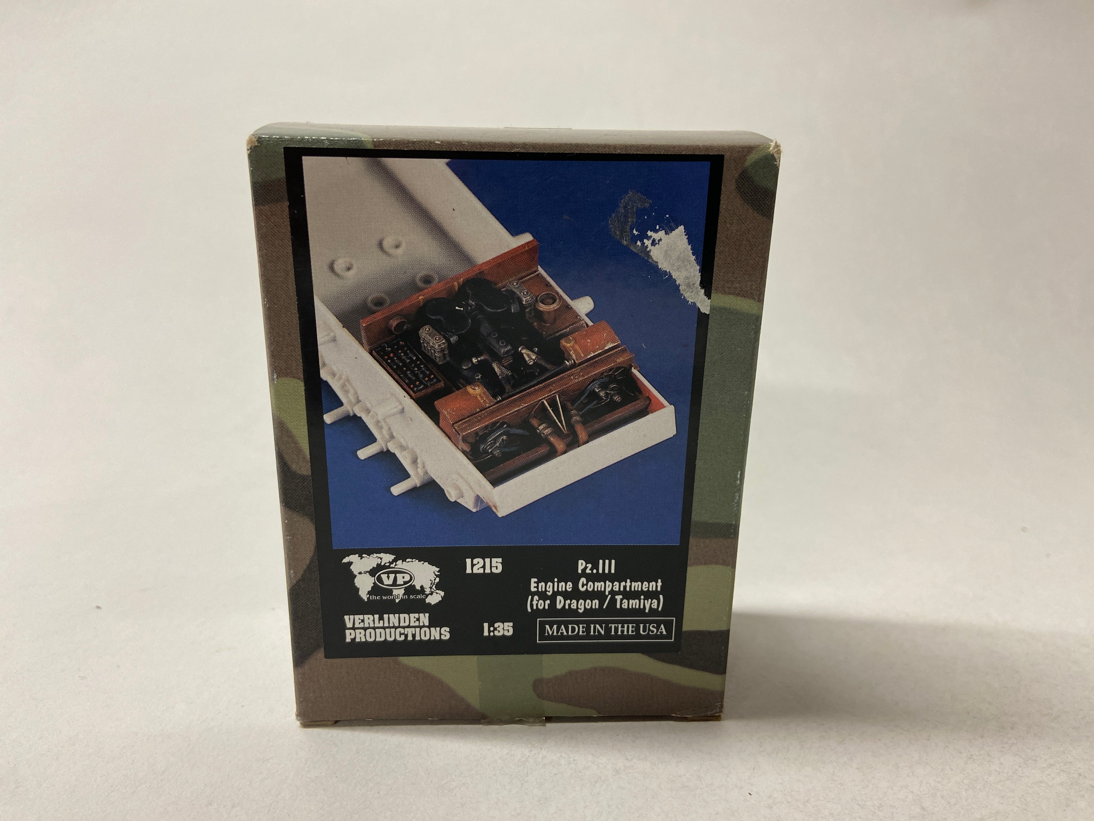 Verlinden Productions 1:35 Pz. III Engine Compartment (for Dragon/Tamiya) 1215
