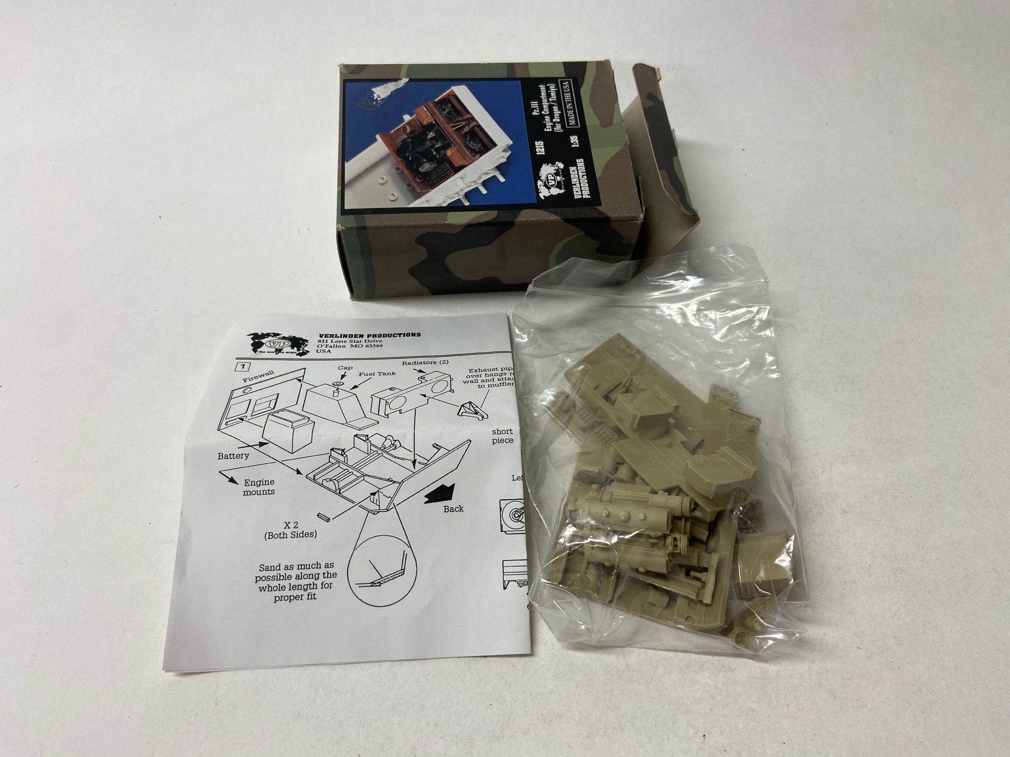 Pz. III Engine Compartment (for Dragon/Tamiya)