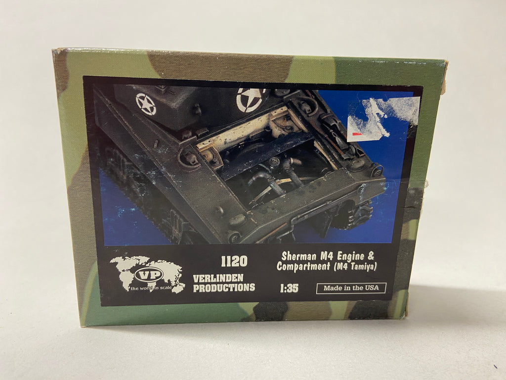 Sherman M4 Engine & Compartment (M4 Tamiya)