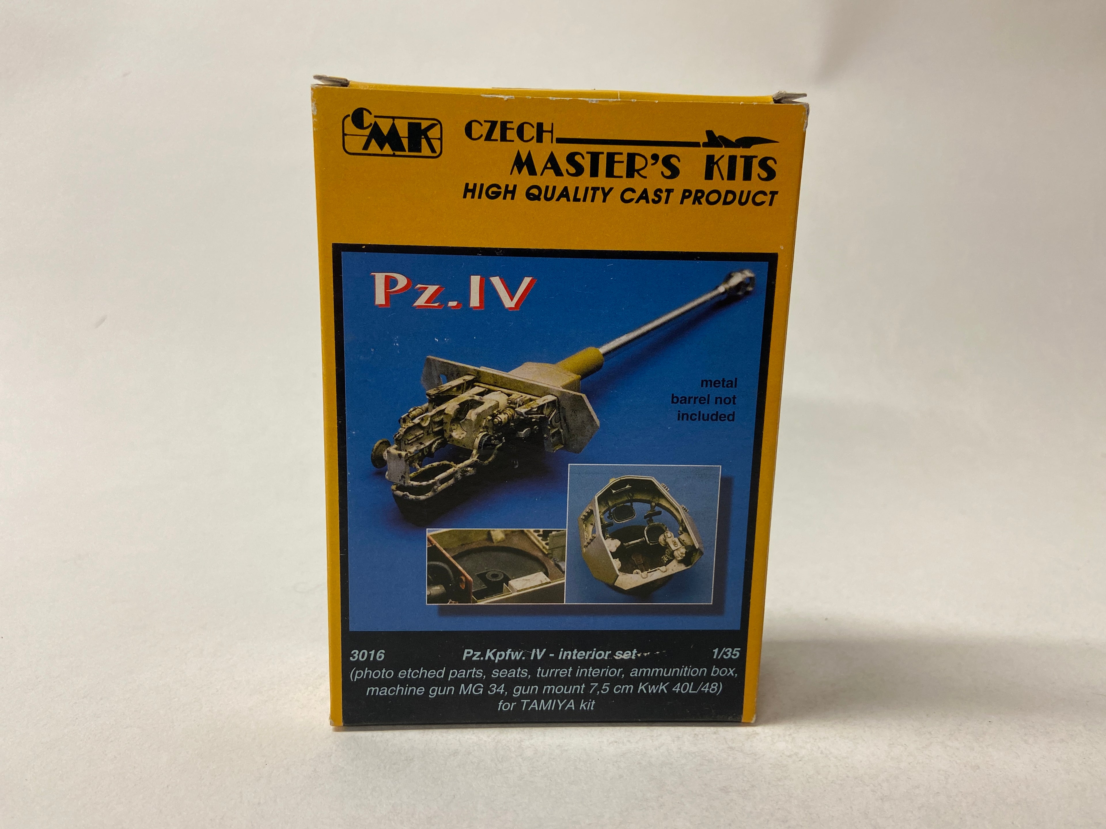 CMK 1:35 Pz.Kpfw. IV - interior set 3016