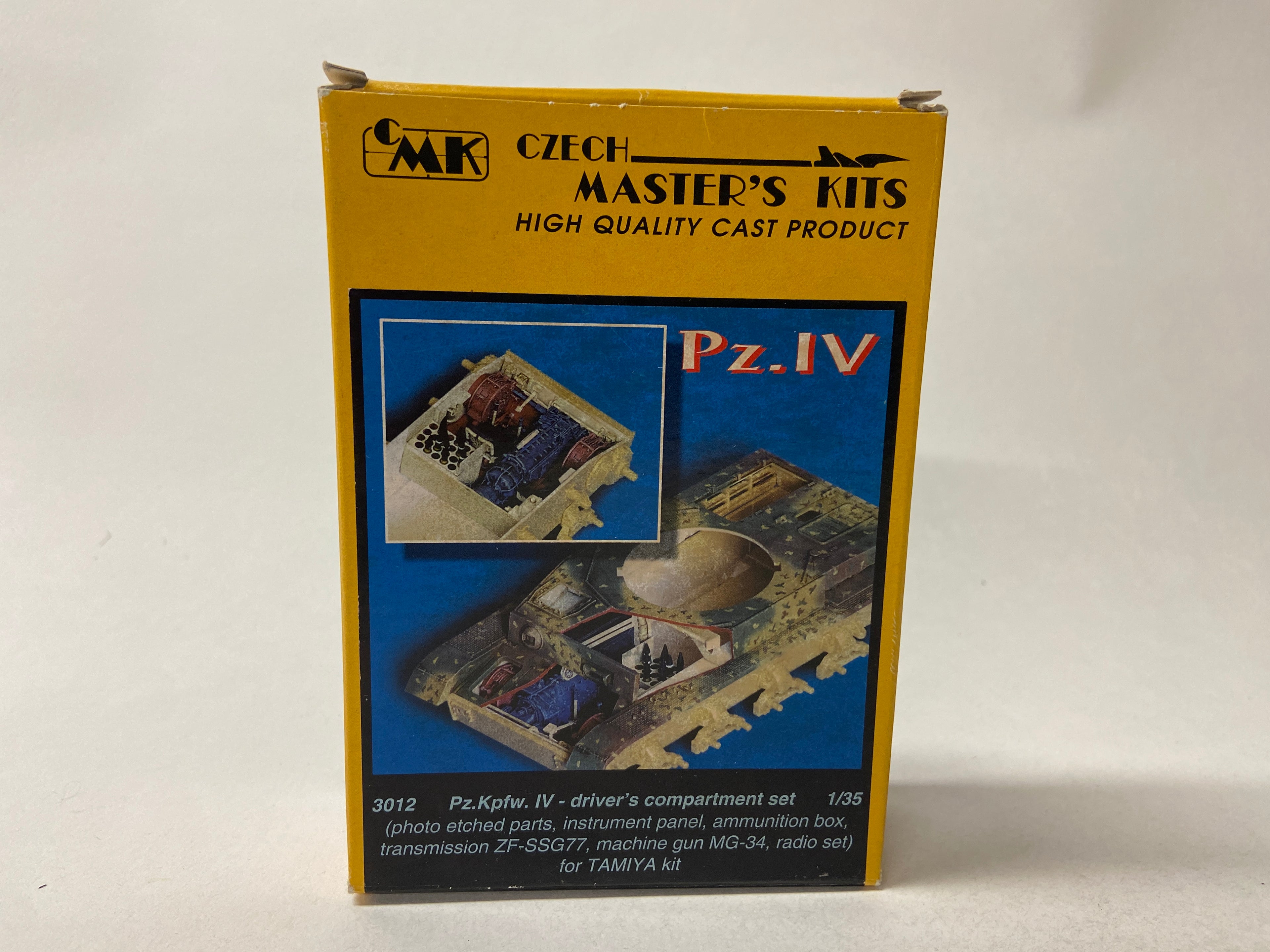CMK 1:35 Pz.Kpfw. IV - driver's compartment set 3012